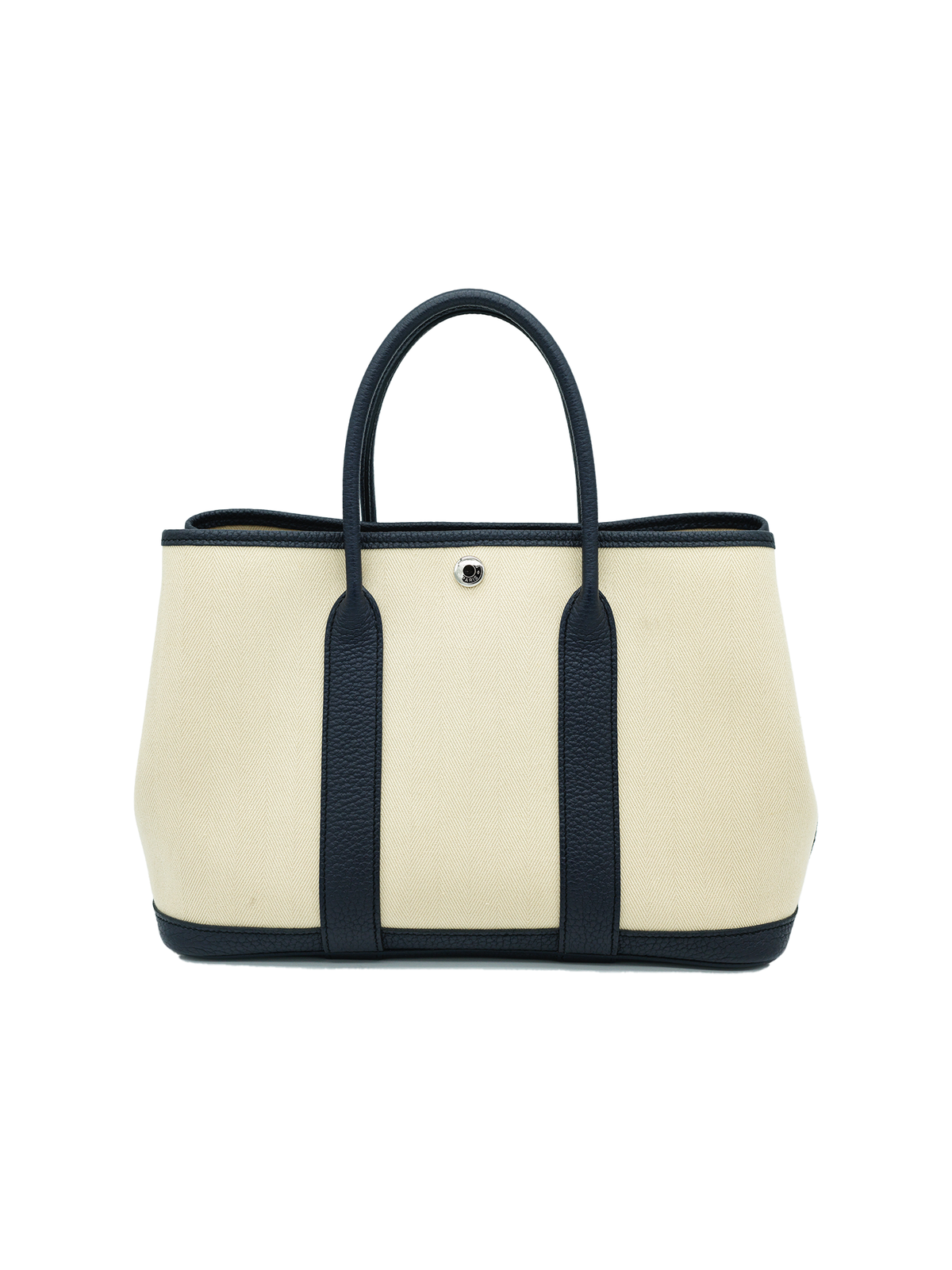 PRE-LOVED HERMÈS GARDEN PARTY 30 BLACK TOILE/ NEGONDA PHW
