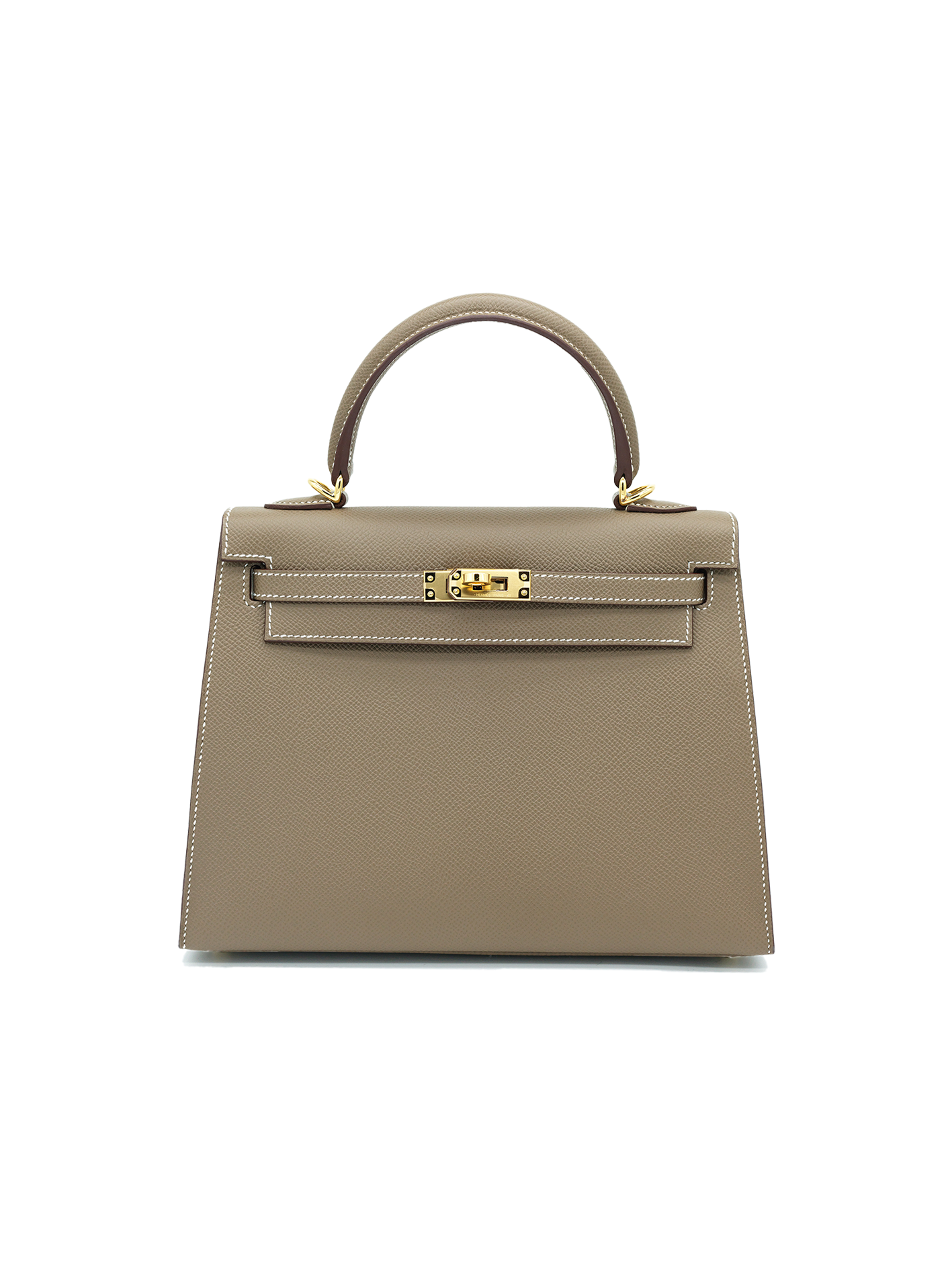 PRE-LOVED HERMÈS KELLY 25 EPSOM ETOUPE GHW