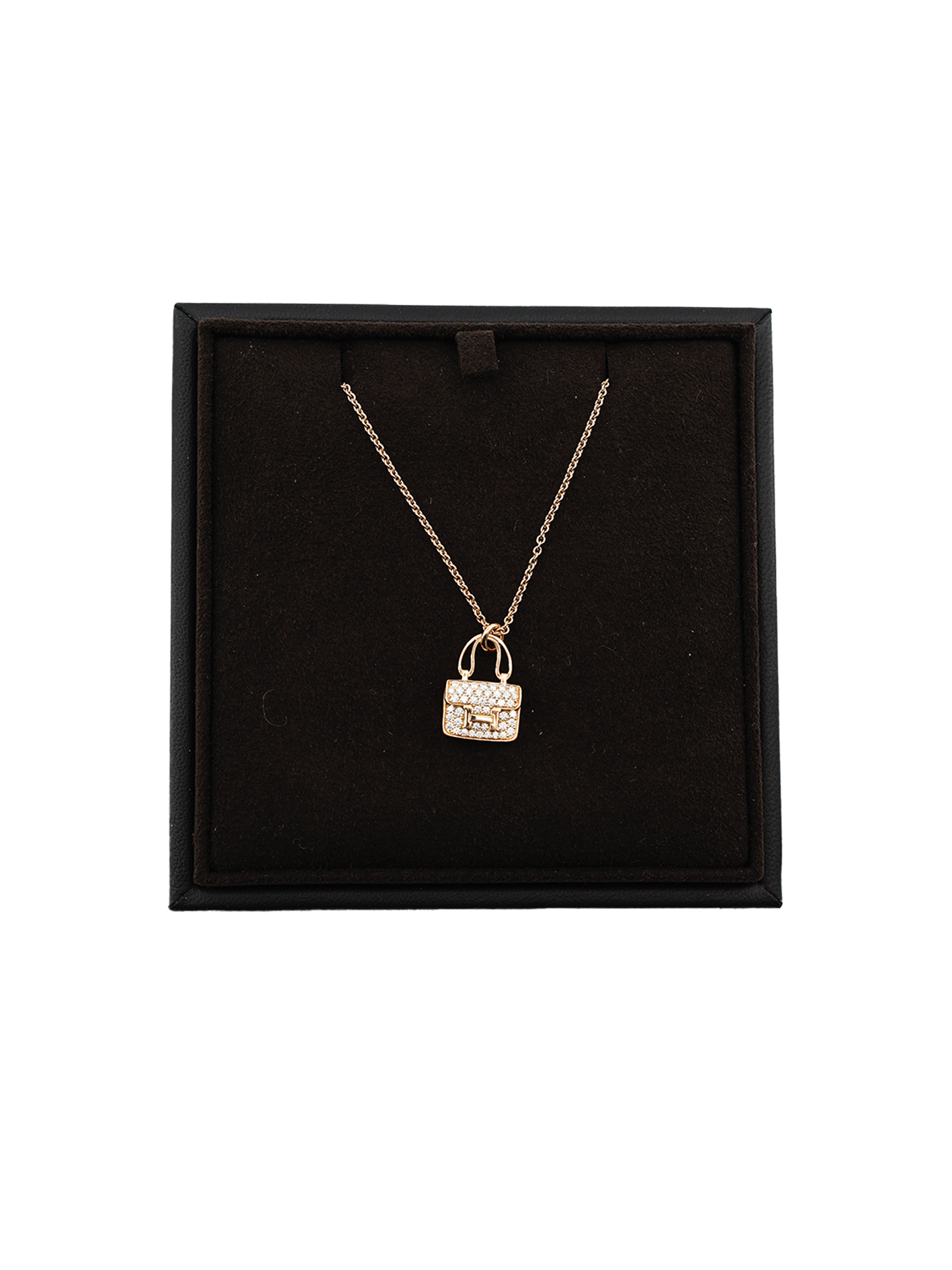 NEW KELLY AMULETTES CONSTANCE PENDANT WITH DIAMOND RGHW