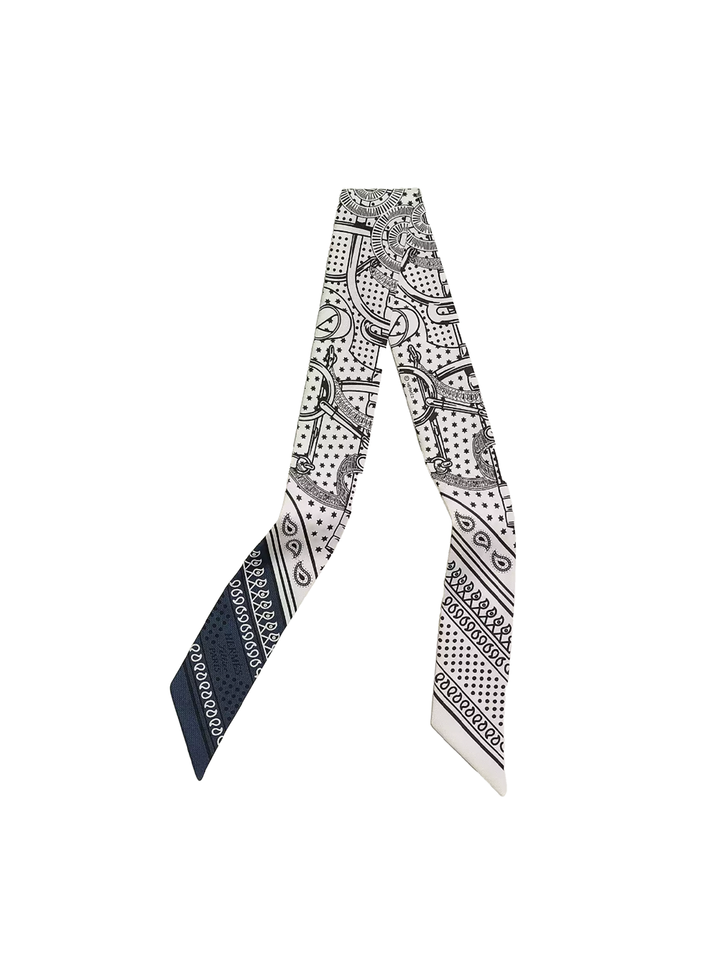 PRE-LOVED HERMÈS EPERON D'OR BANDANA TWILLY