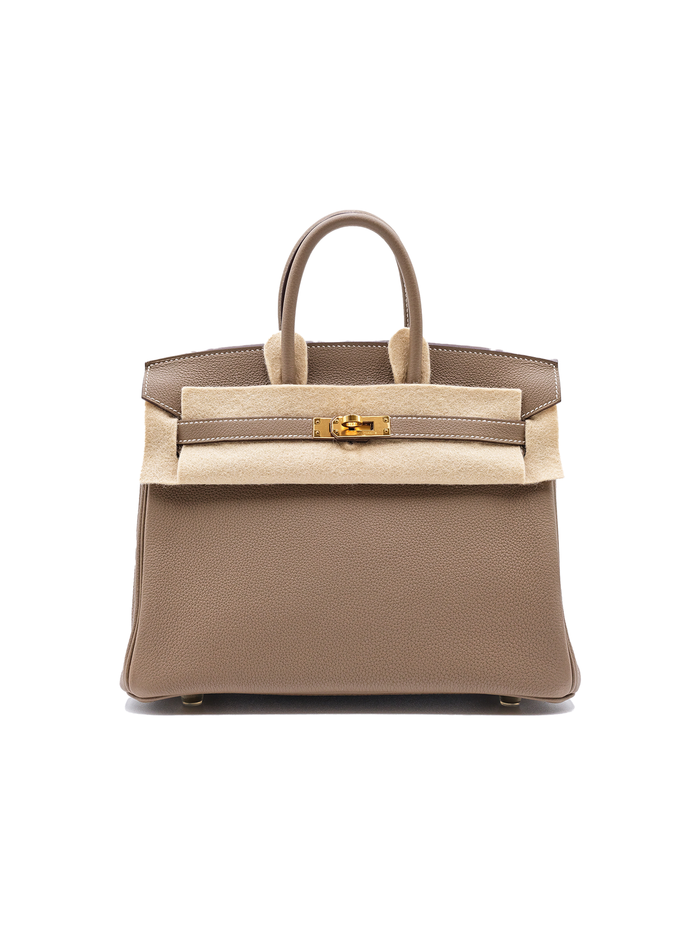 二手 HERMES BIRKIN 25 TOGO ETOUPE GHW