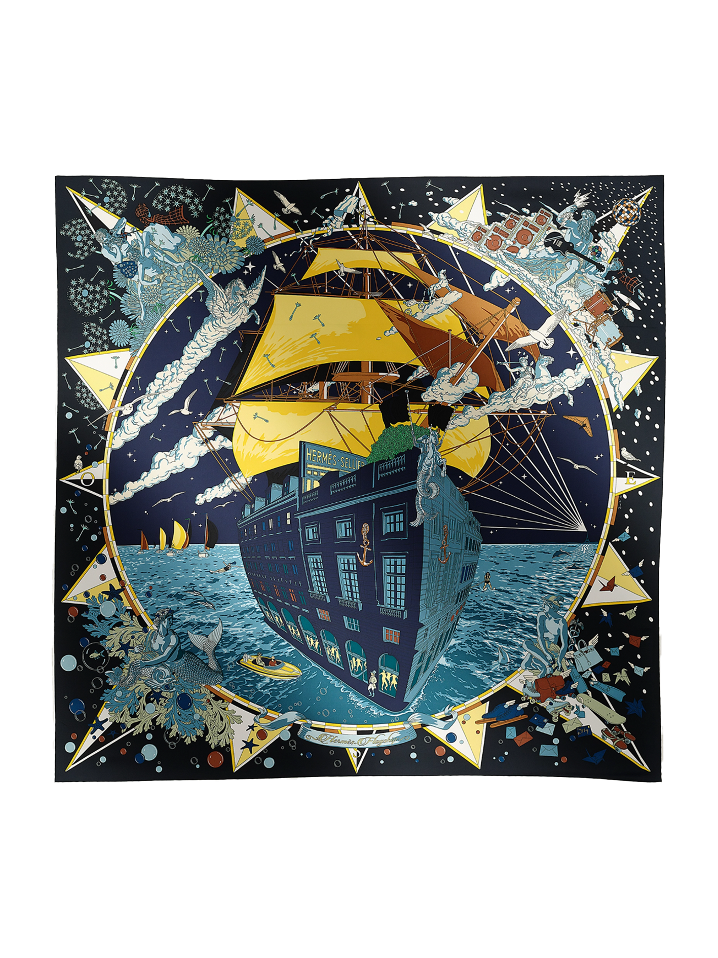 NEW HERMÈS FLAGSHIP SCARF