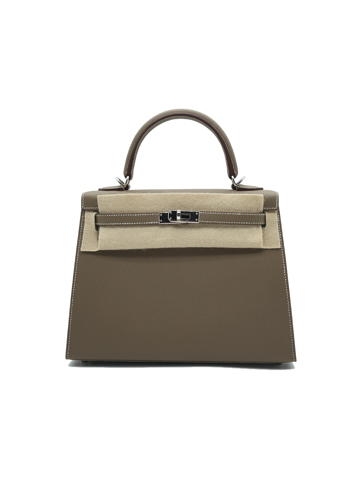 PRE-LOVED HERMÈS KELLY 25 EPSOM ETOUPE PHW