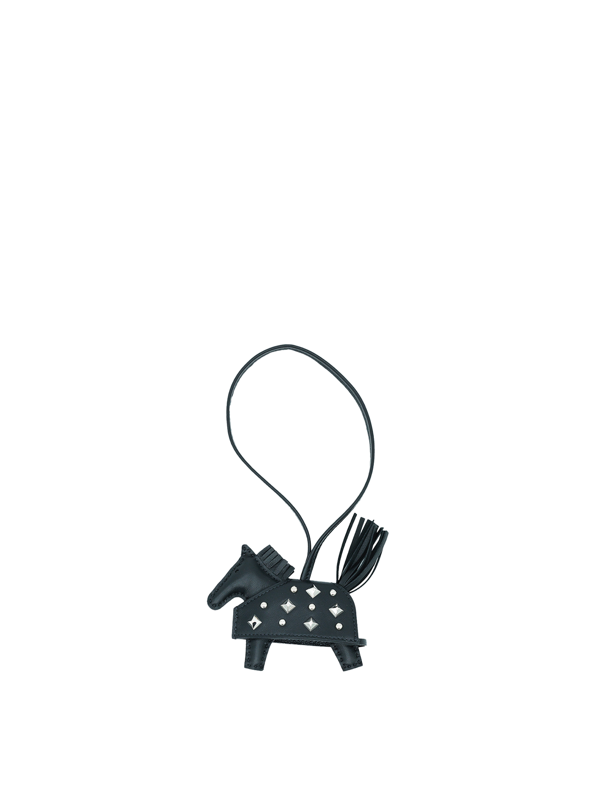 PRE-LOVED HERMÈS RODEO ROBEO ROCK CHARM NOIR SWIFT