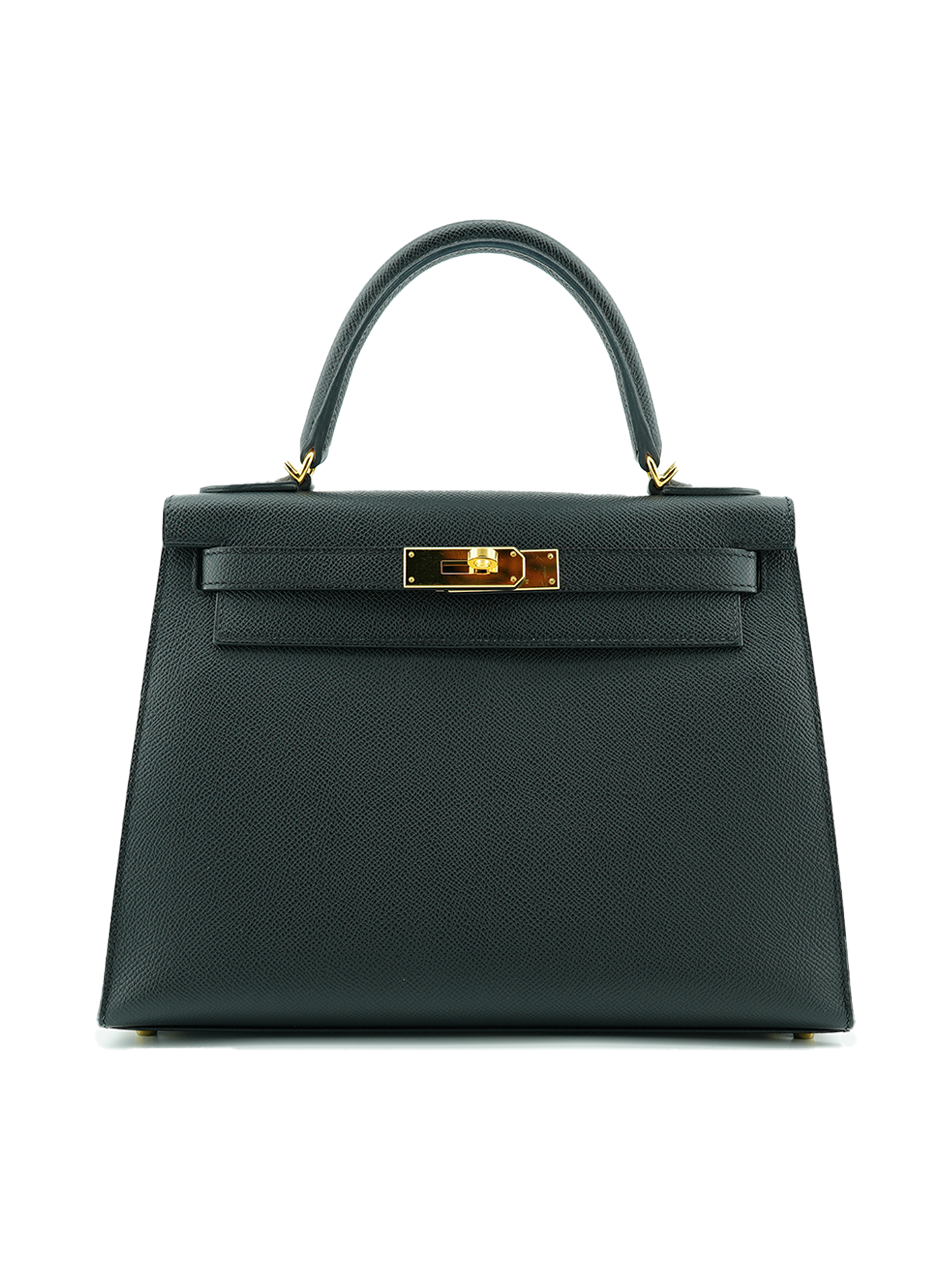 PRE-LOVED HERMES KELLY 28 EPSOM BLACK GHW