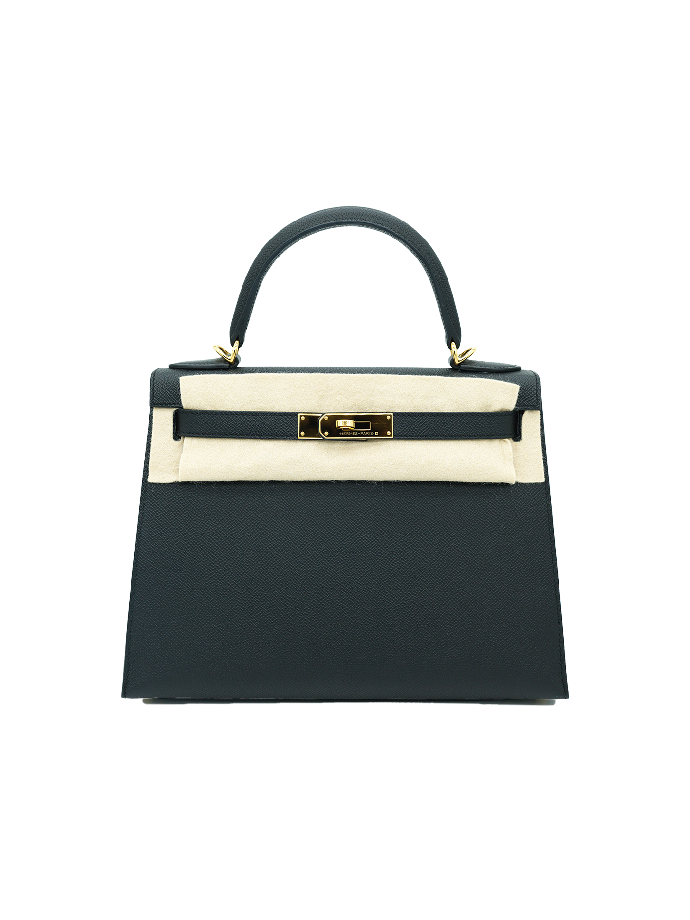 PRE-LOVED HERMÈS KELLY 28 EPSOM BLACK GHW