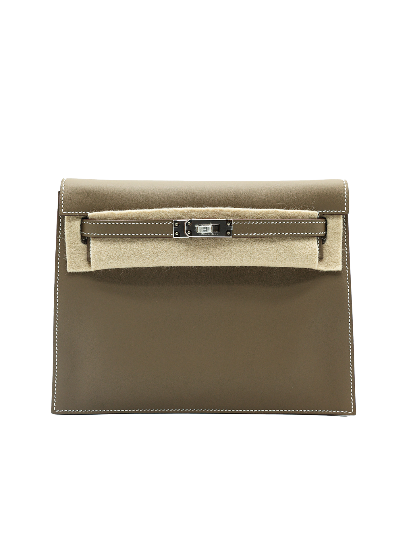 PRE-LOVED HERMÈS KELLY DANSE SWIFT ETOUPE PHW