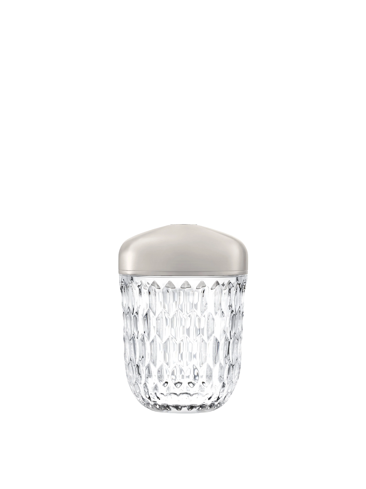 NEW HERMÈS SAINT-LOUIS FOLIA MINI PORTABLE LAMP WITH SILVER FINISH