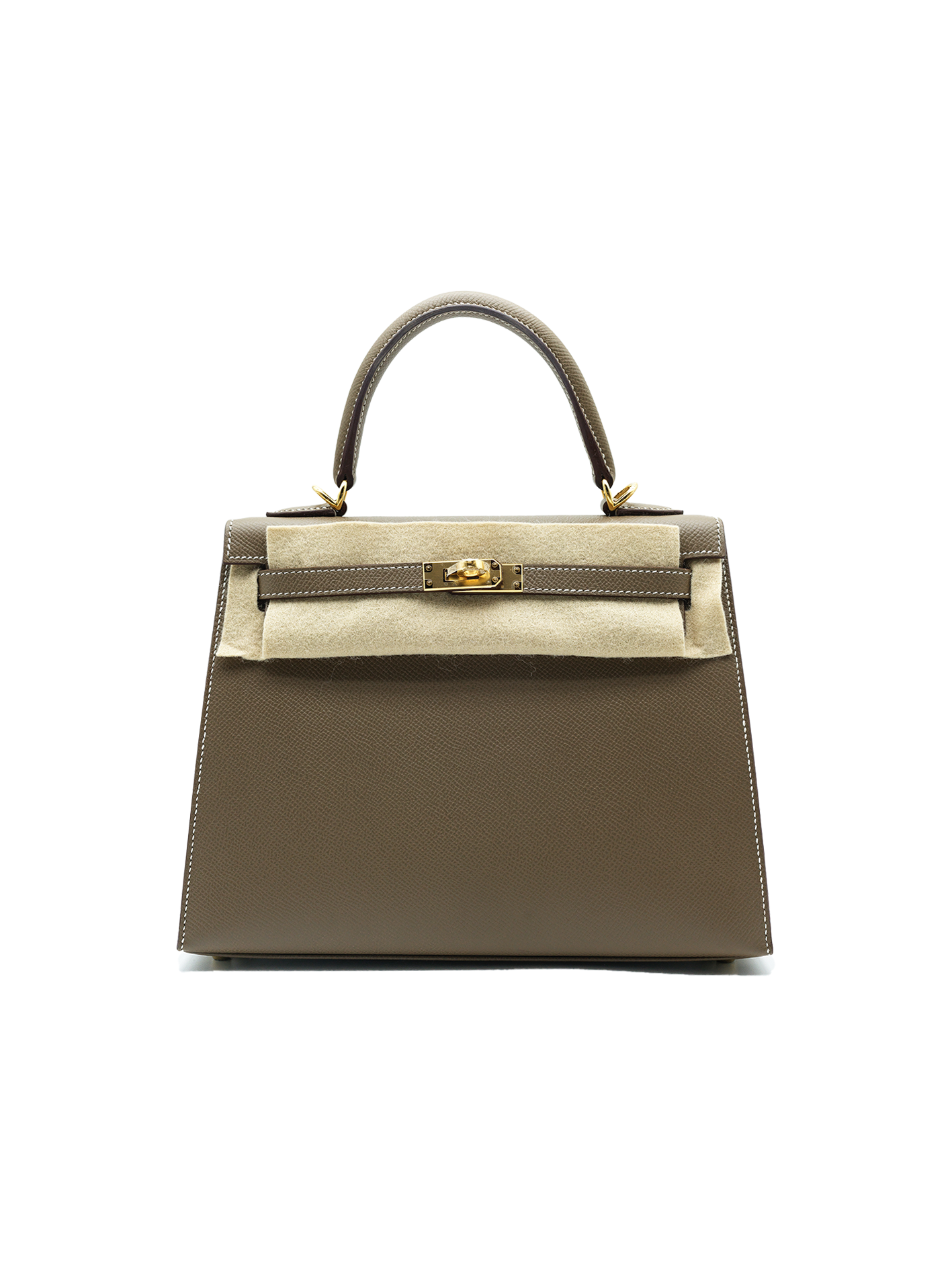 PRE-LOVED HERMÈS KELLY 25 EPSOM ETOUPE GHW