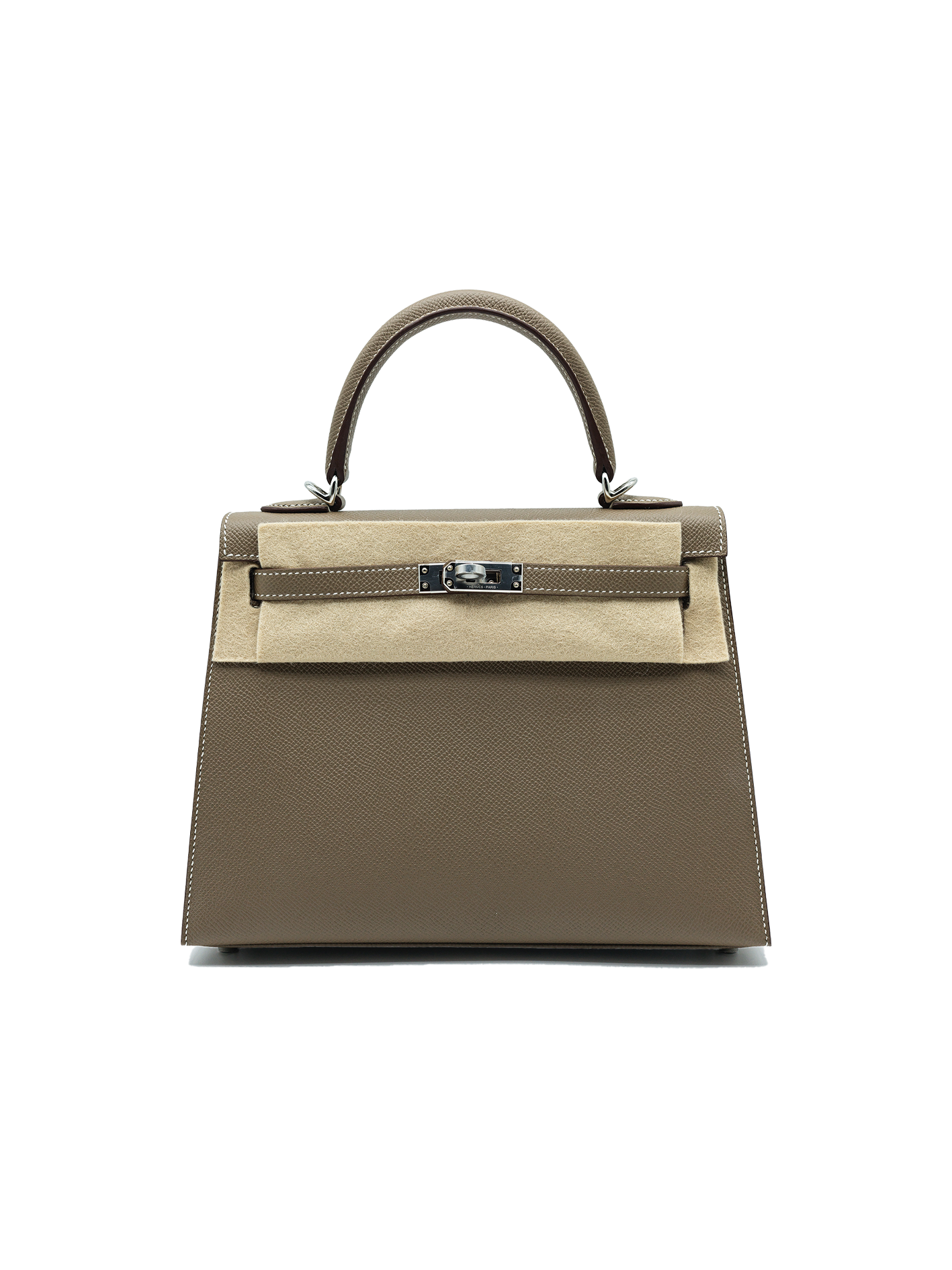 PRE-LOVED HERMÈS KELLY 25 EPSOM ETOUPE PHW