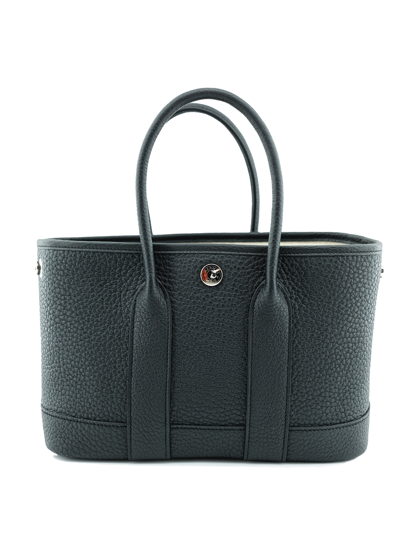 全新 HERMES 迷你花园派对 NEGONDA 黑色 PHW