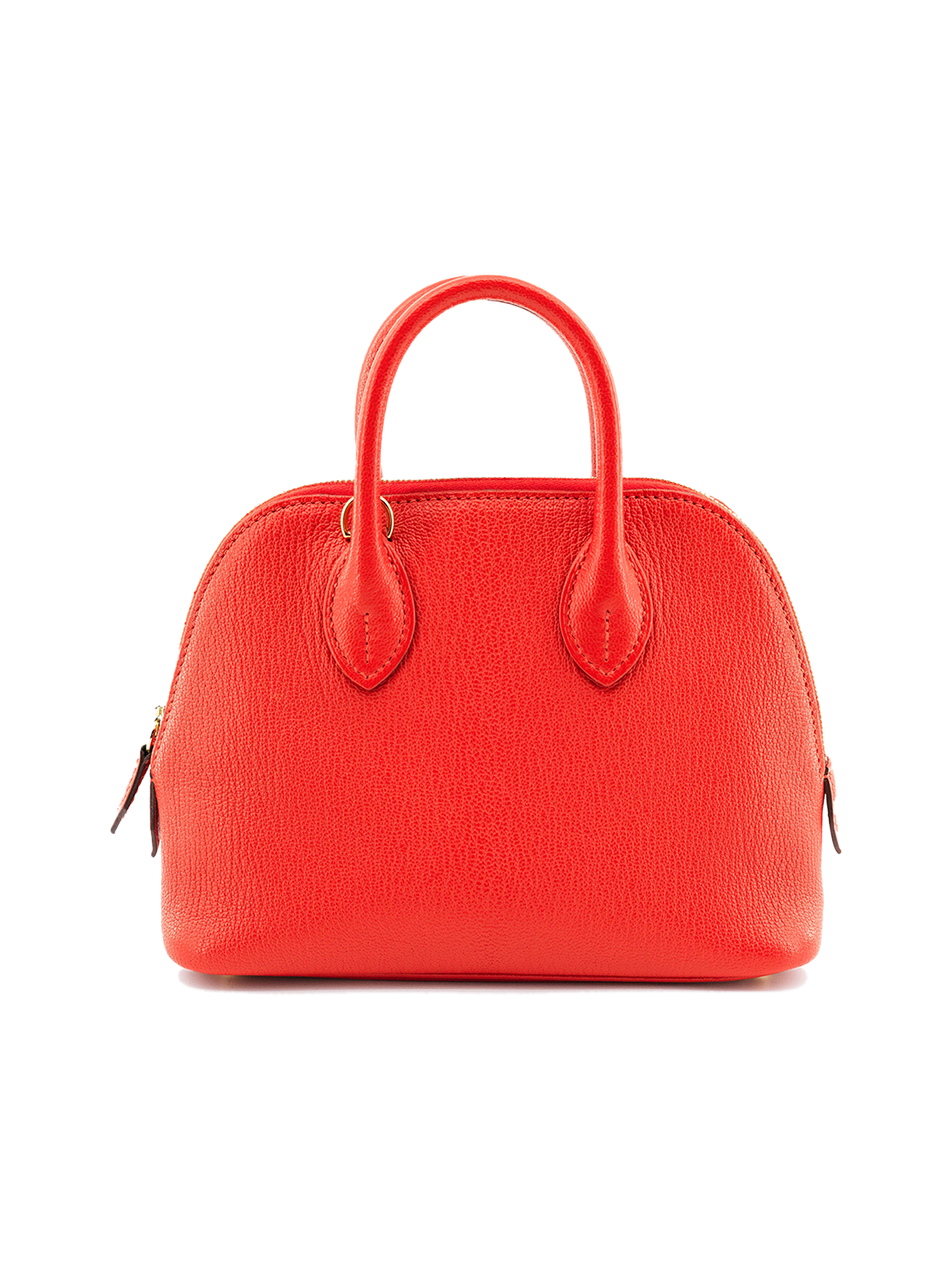 PRE-LOVED HERMES MINI BOLIDE MYSORE ROUGE DE COEUR GHW