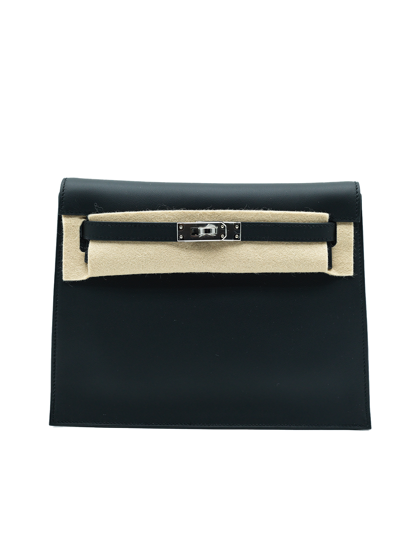 NEW HERMÈS KELLY DANSE SWIFT BLACK PHW