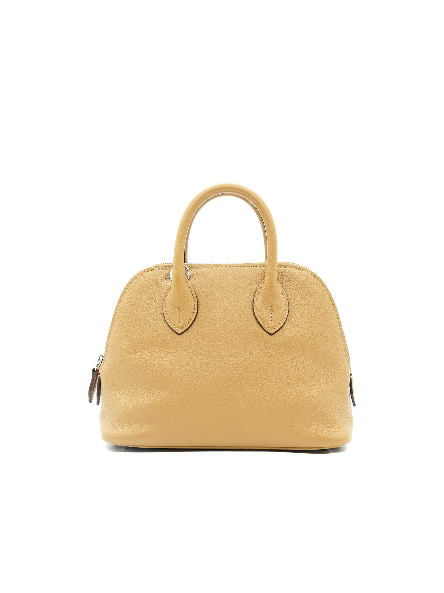 PRE-LOVED HERMÈS MINI BOLIDE EVERCOLOR BISCUIT PHW