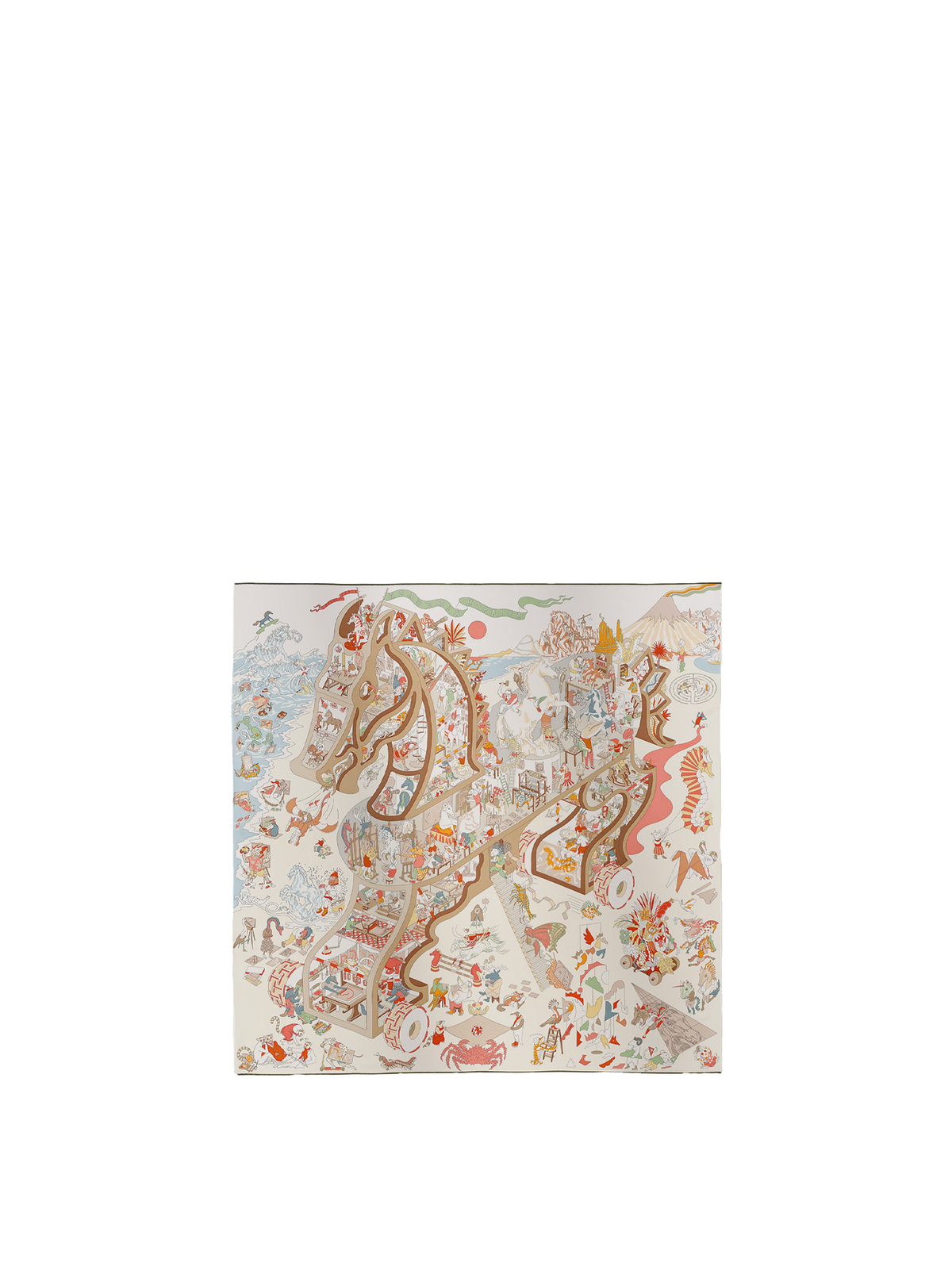 NEW HERMÈS ACADEMIA HIPPICA SCARF