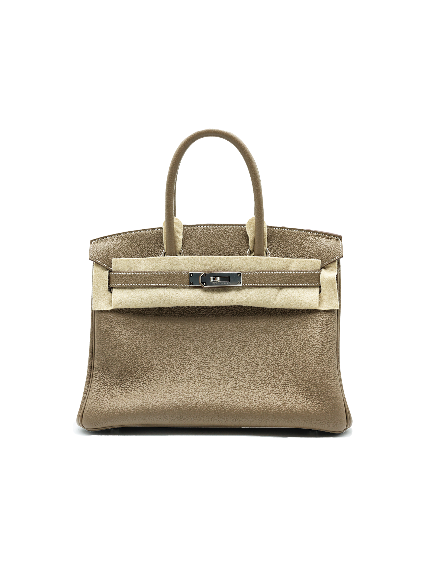 PRE-LOVED HERMES BIRKIN 30 TOGO ETOUPE PHW