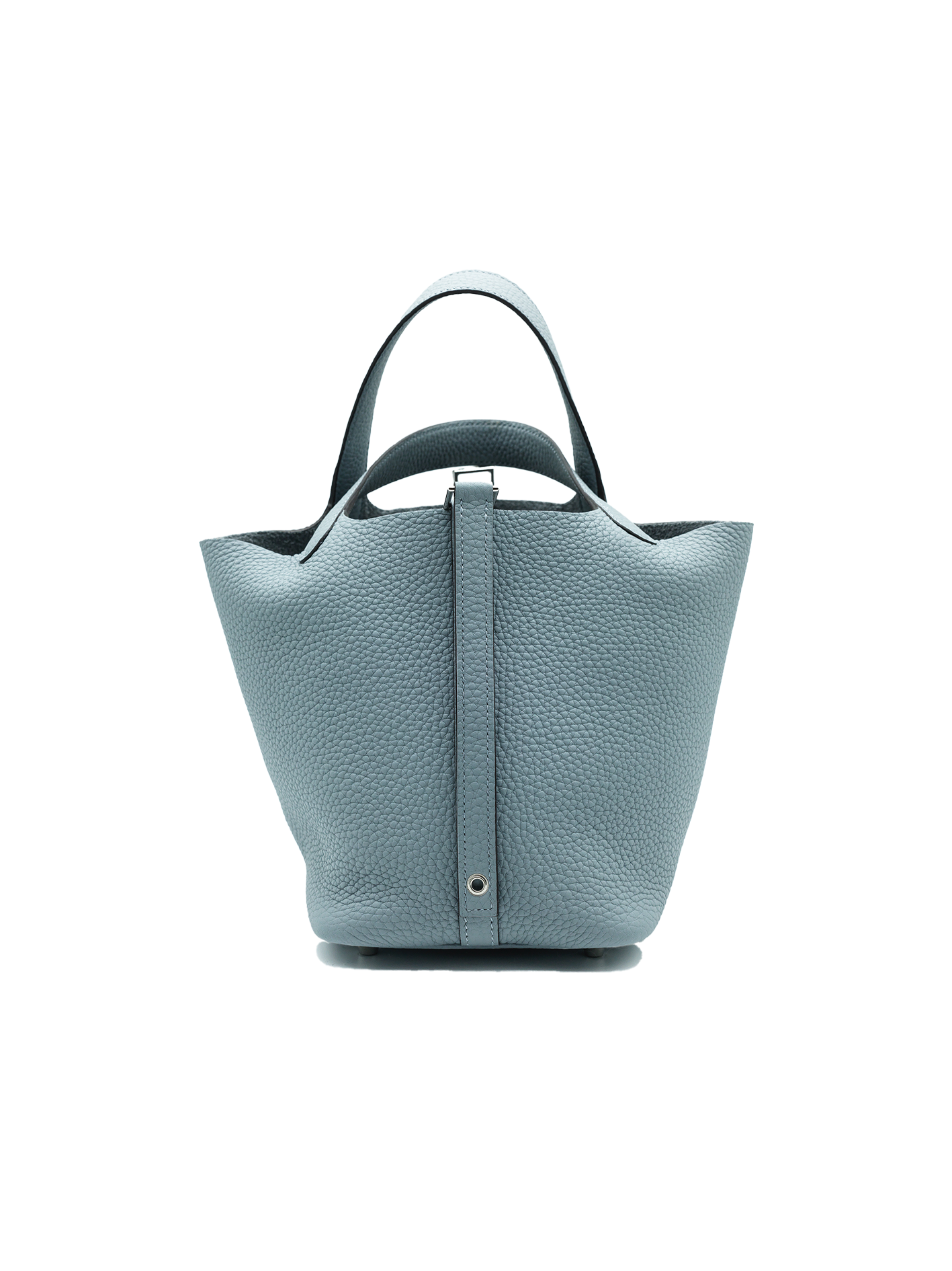 NEW HERMÈS PICOTIN 18 TAURILLON CLEMENCE GRIS PANTIN PHW