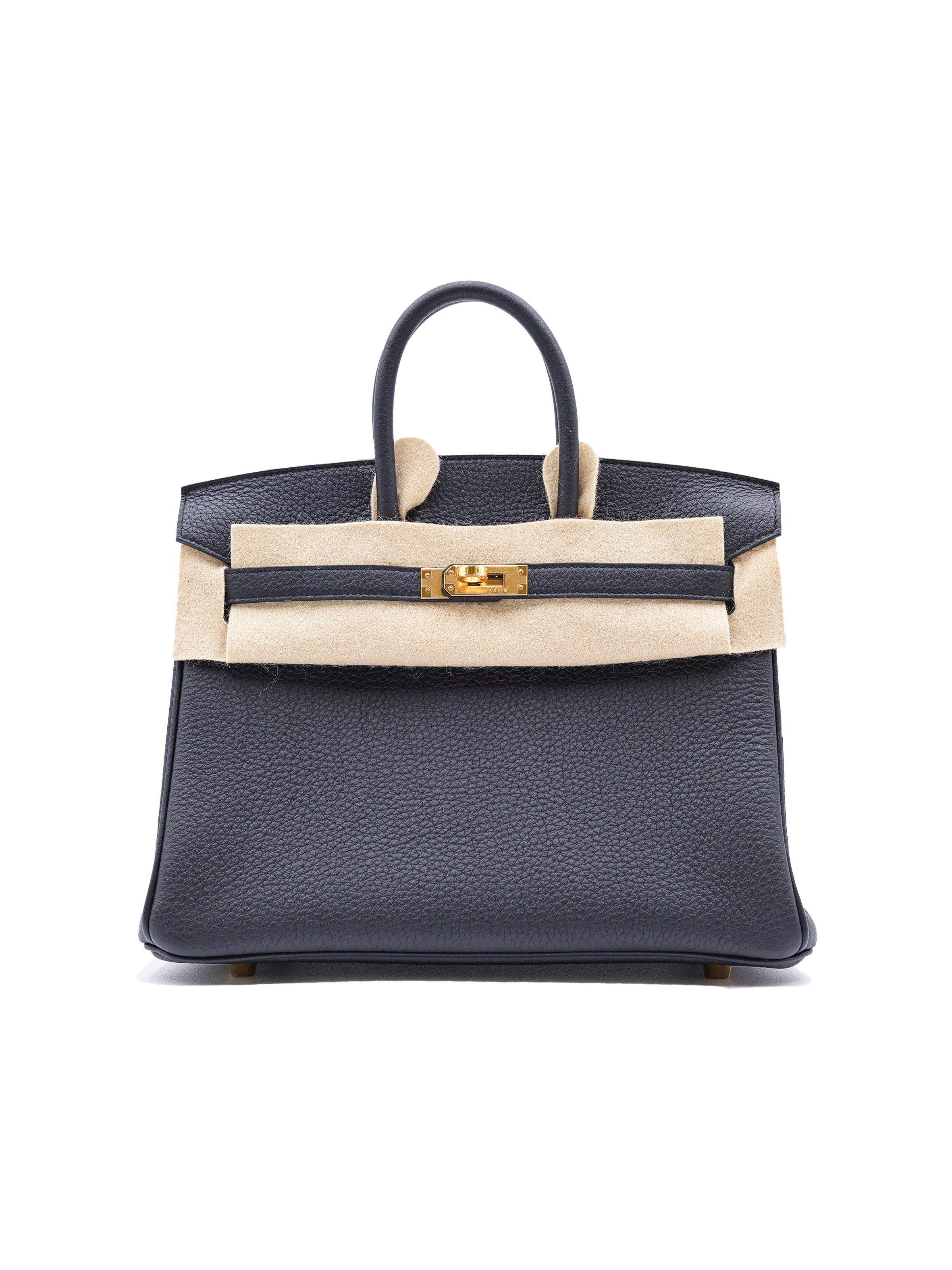 NEW HERMES BIRKIN 25 TOGO BLACK GHW