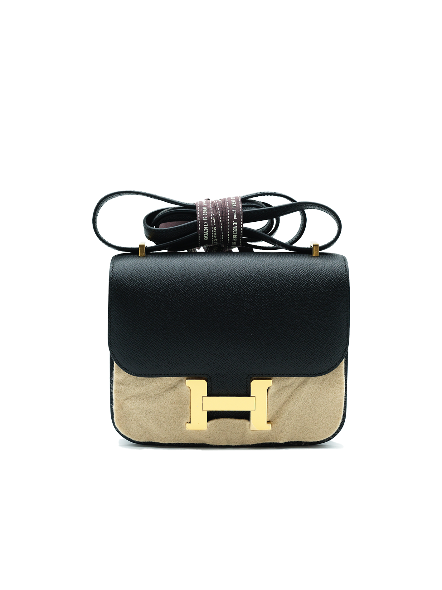 NEW HERMÈS CONSTANCE 19 EPSOM BLACK GHW