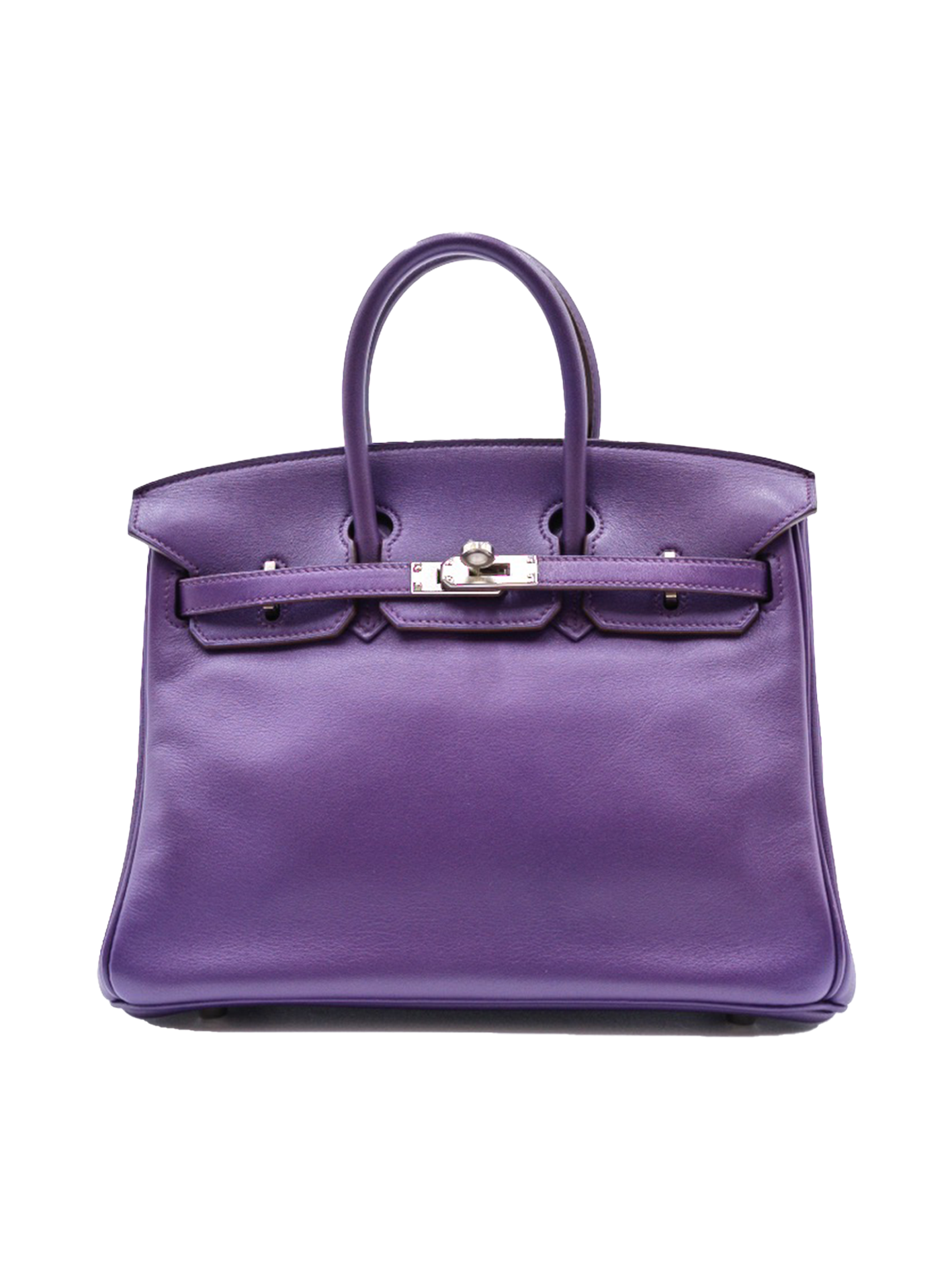 USED HERMES BIRKIN 25 SWIFT IRIS PHW