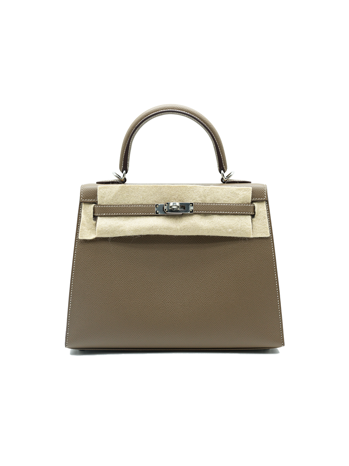 PRE-LOVED HERMÈS KELLY 25 EPSOM ETOUPE PHW