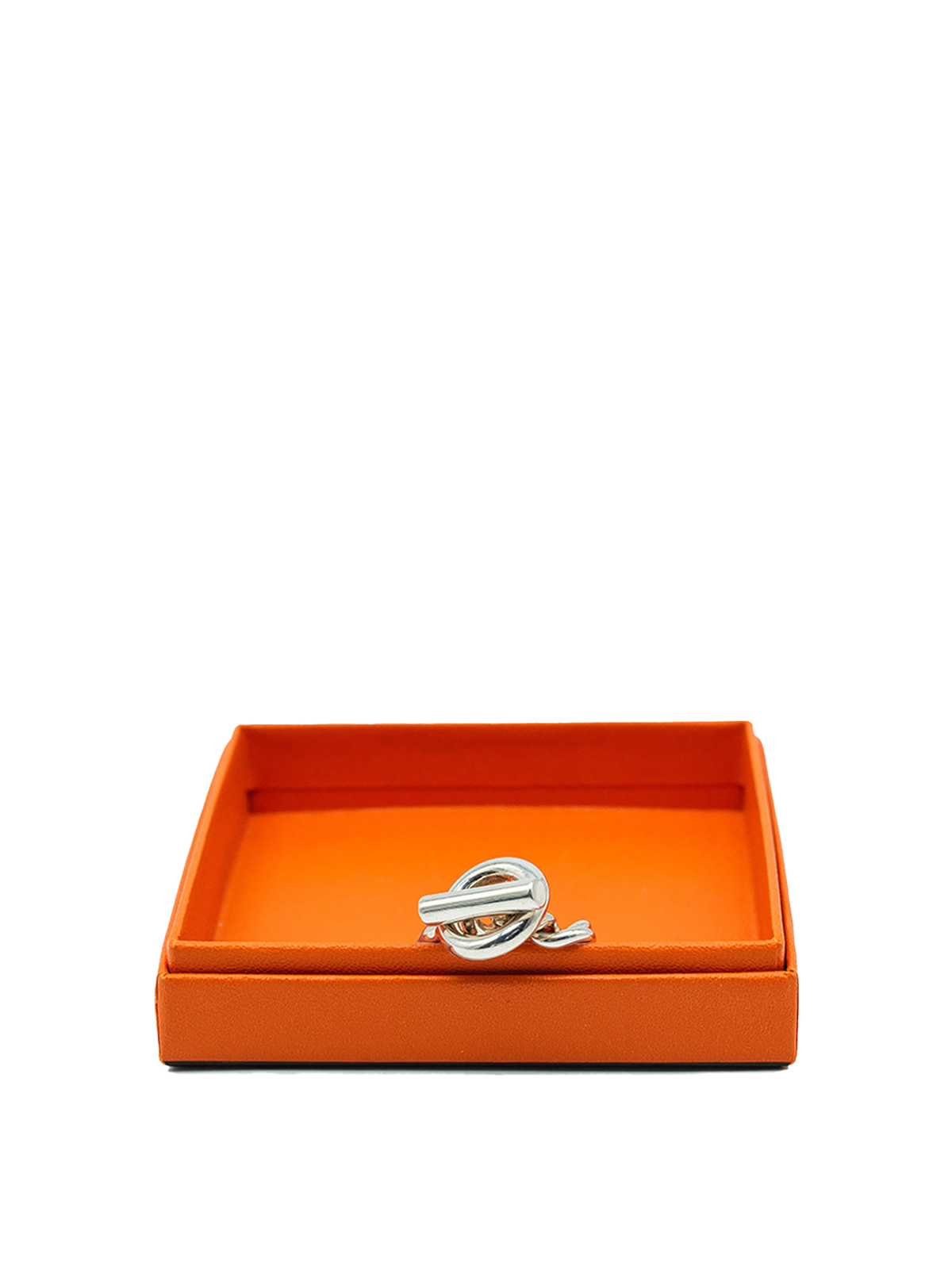 PRE-LOVED HERMÈS CROISETTE RING LARGE MODEL PHW