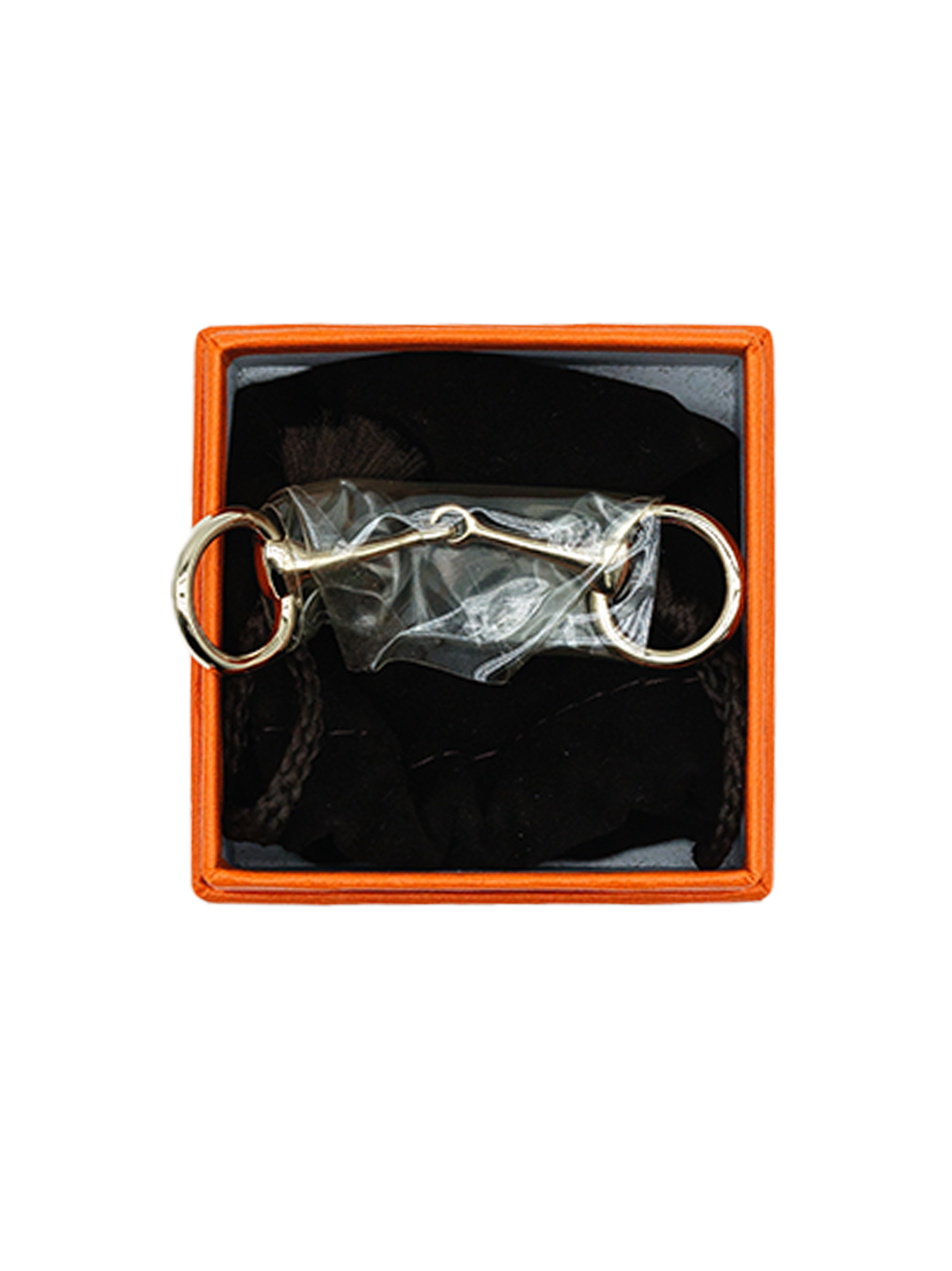 NEW HERMÈS MINI MORS TWILLY RING PHW