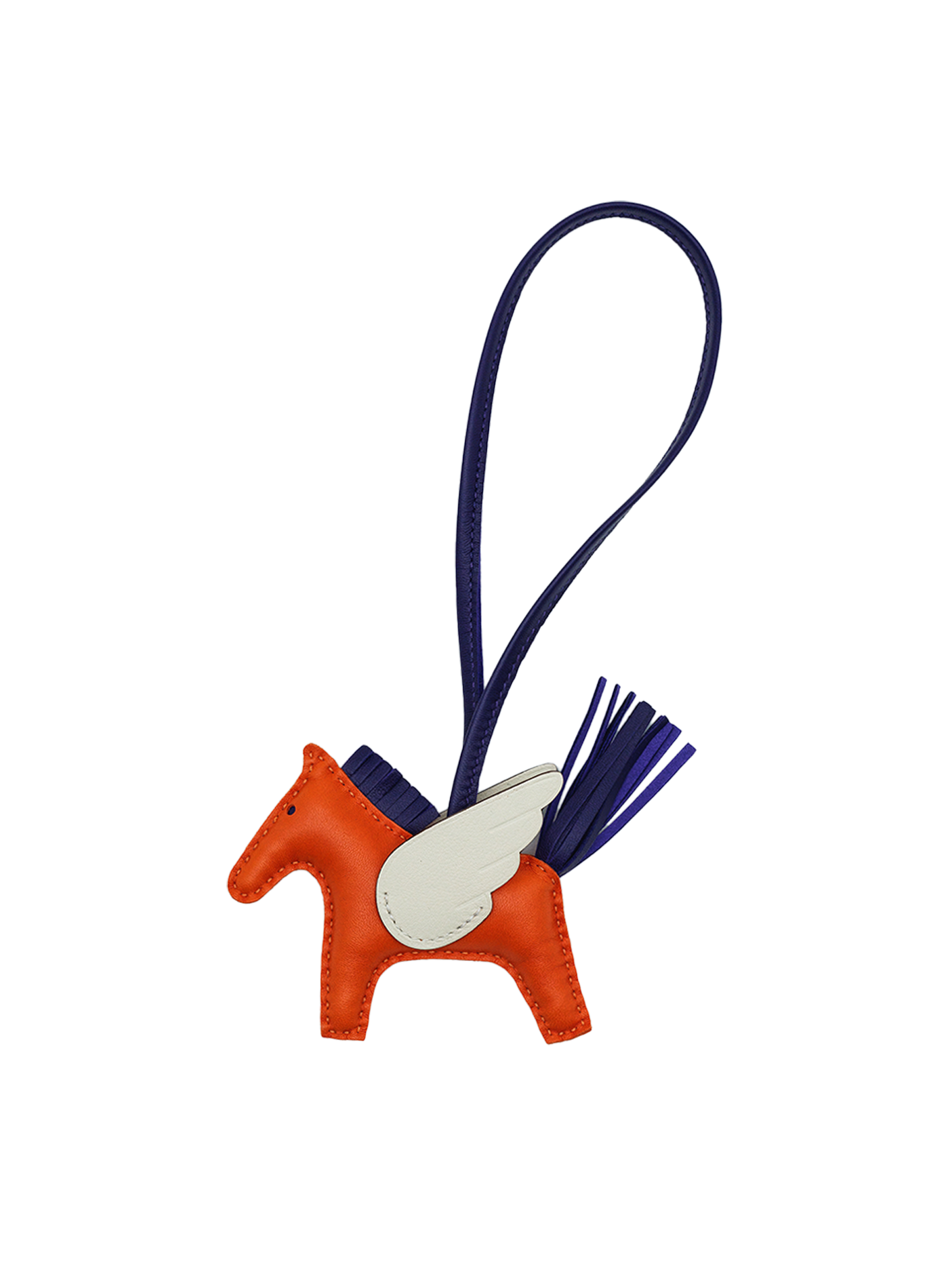 NEW HERMÈS RODEO PEGASE CHARM FEU/ PURPLE/ NATA SWIFT