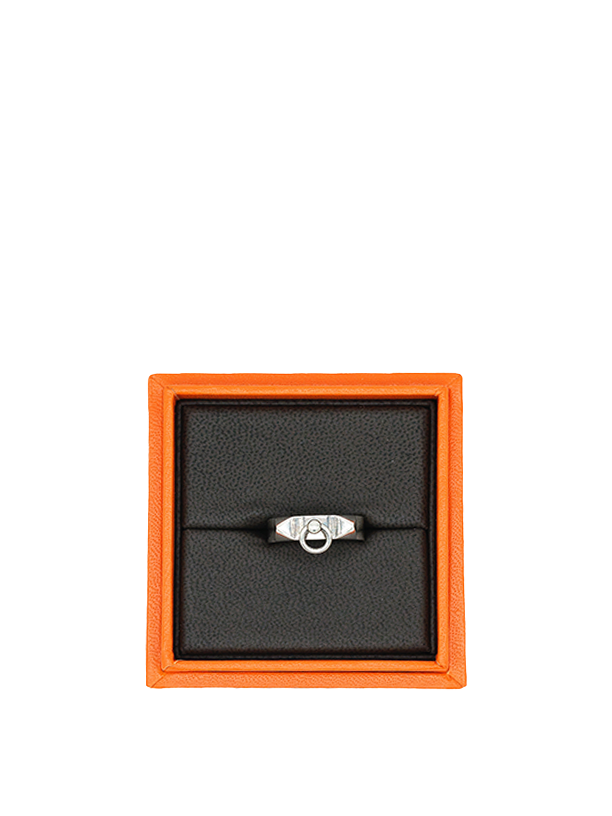 PRE-LOVED HERMÈS COLLIER DE CHIEN RING PHW