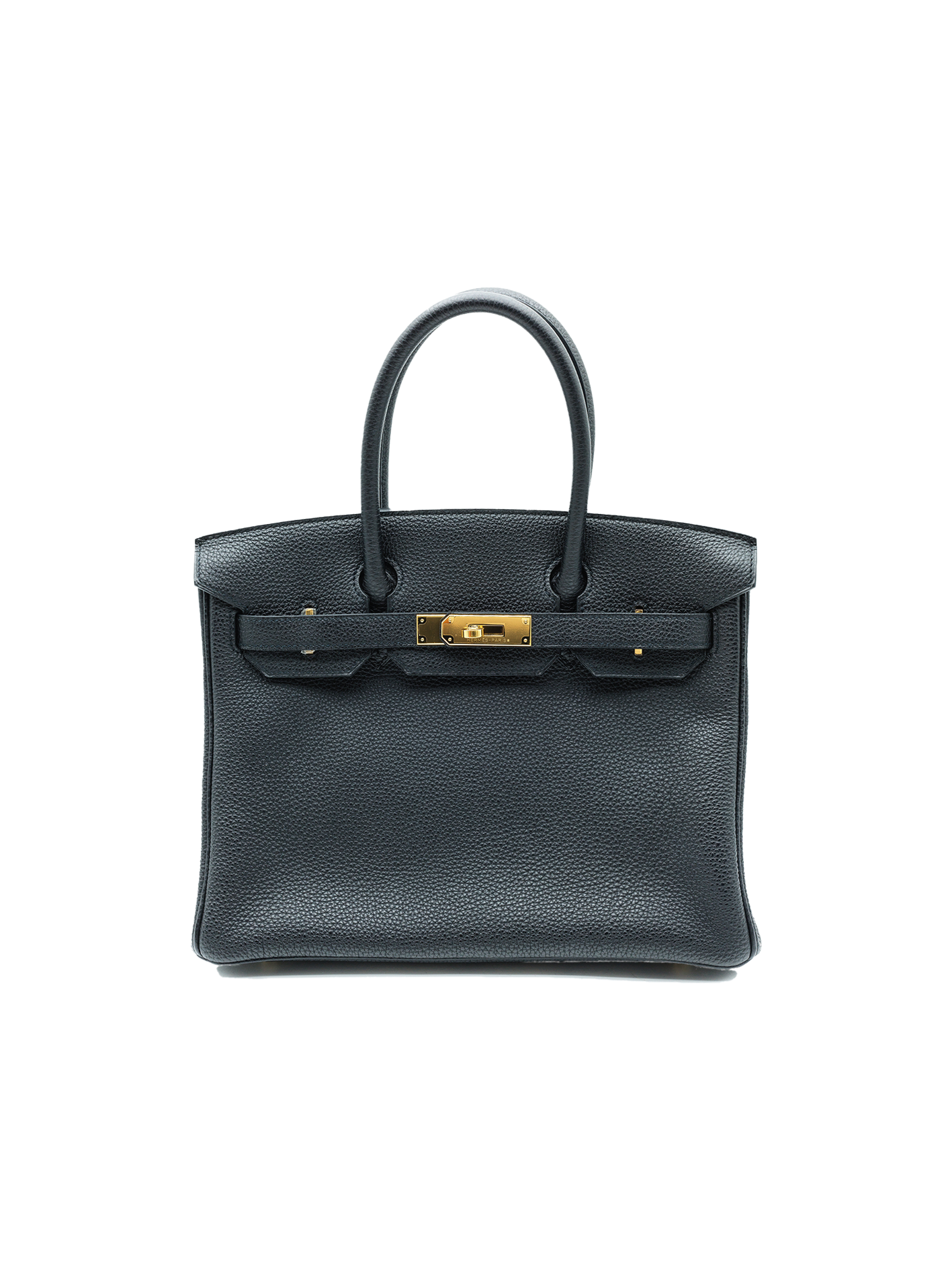 PRE-LOVED HERMES BIRKIN 30 TOGO BLACK GHW