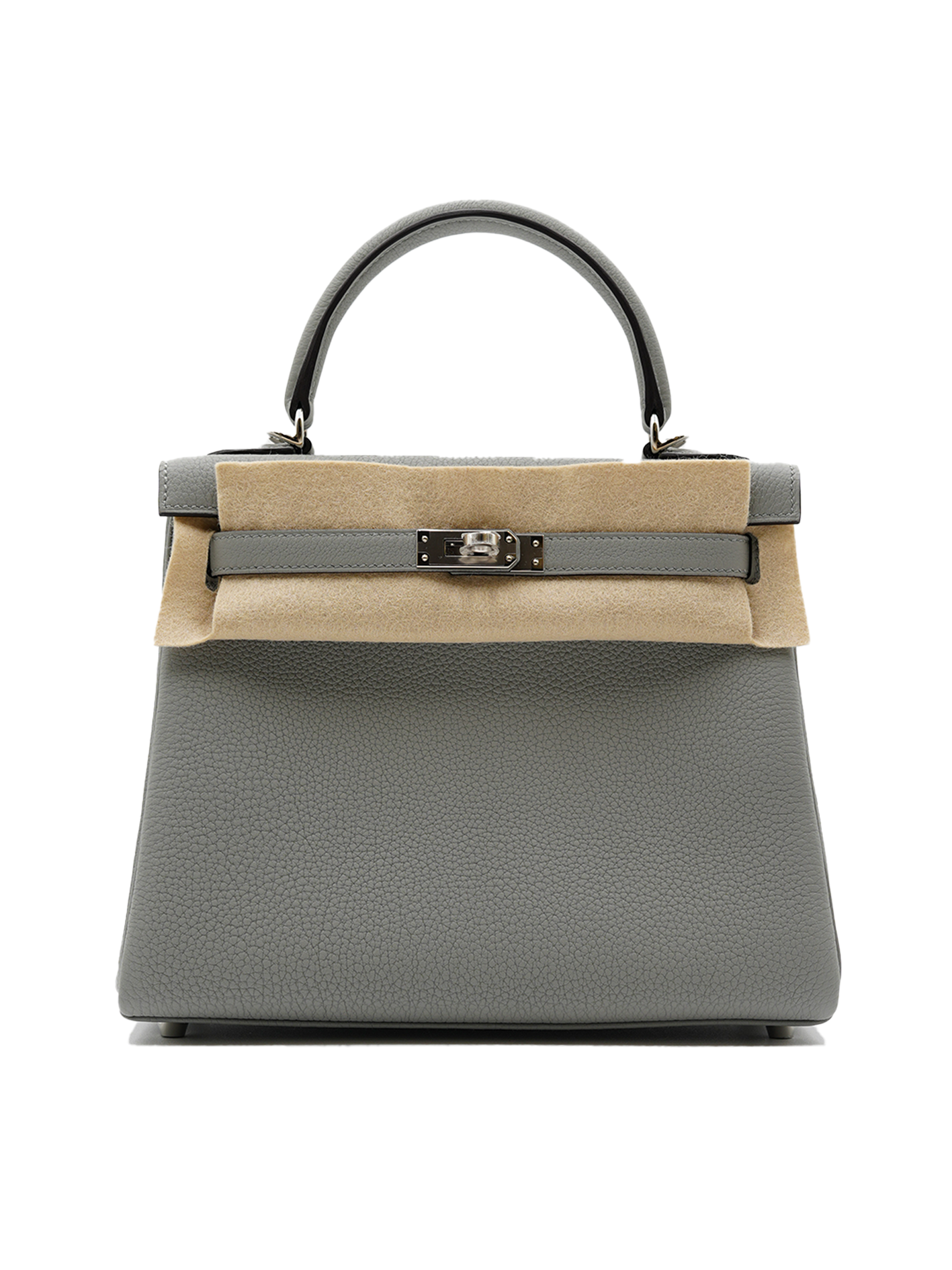 NEW KELLY 25 TOGO GRIS MOUETTE PHW