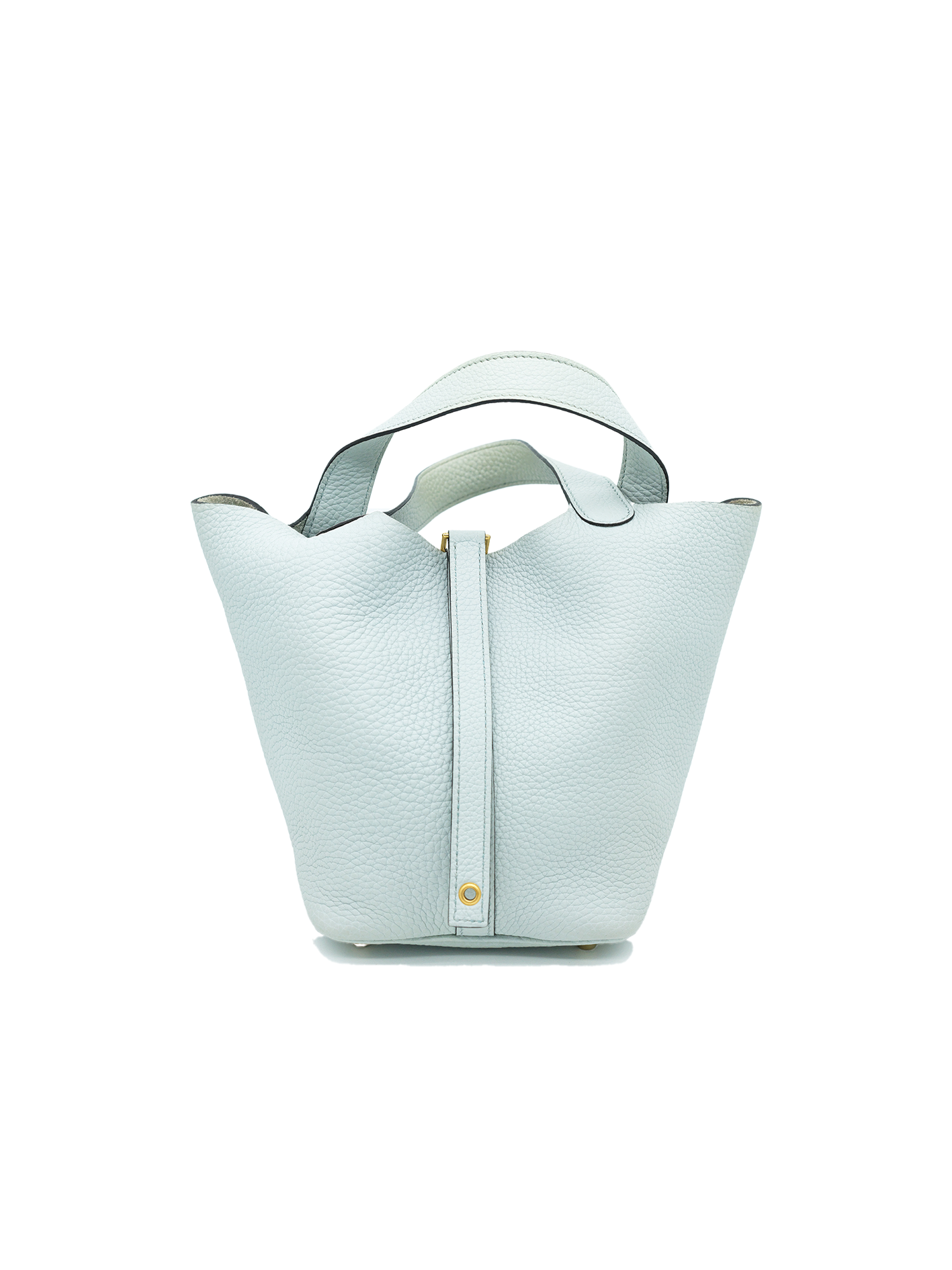 PRE-LOVED HERMÈS PICOTIN 18 TAURILLON CLEMENCE BLUE PALE GHW