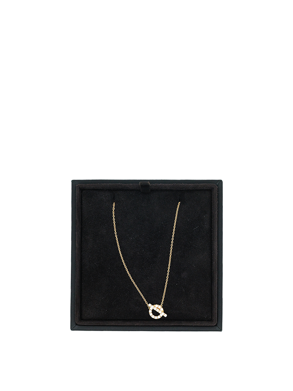 PRE-LOVED HERMÈS FINESSE PENDANT WITH DIAMOND RGHW