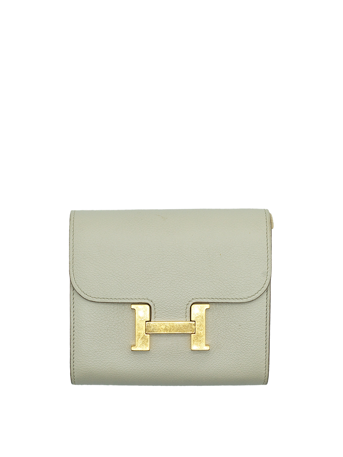 PRE-LOVED HERMÈS CONSTANCE COMPACT TOGO BETON GHW
