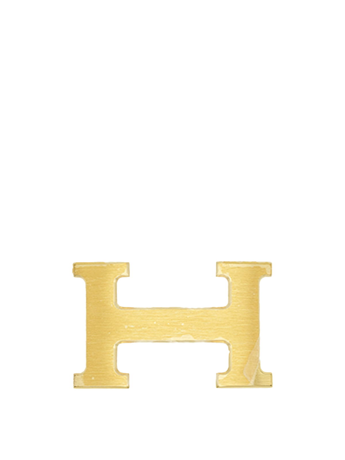 NEW HERMÈS 32 MM H BELT BUCKLE GHW