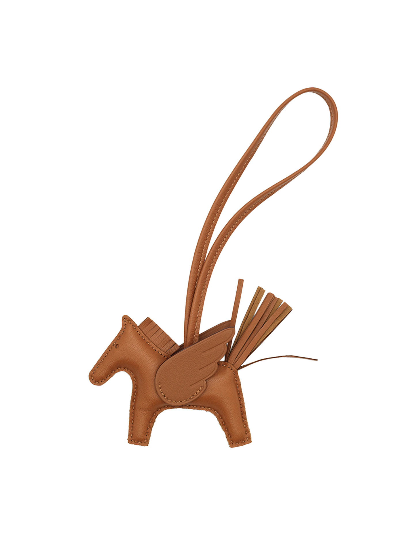 NEW HERMÈS RODEO PEGASE CHARM GOLD SWIFT