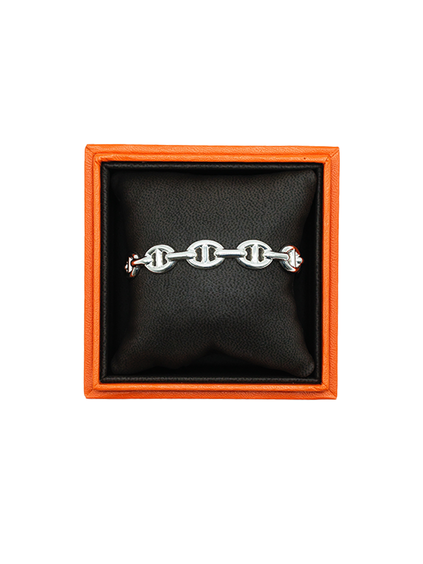 PRE-LOVED HERMÈS CHAINE D'ANCRE ENCHAINEE BRACELET PHW