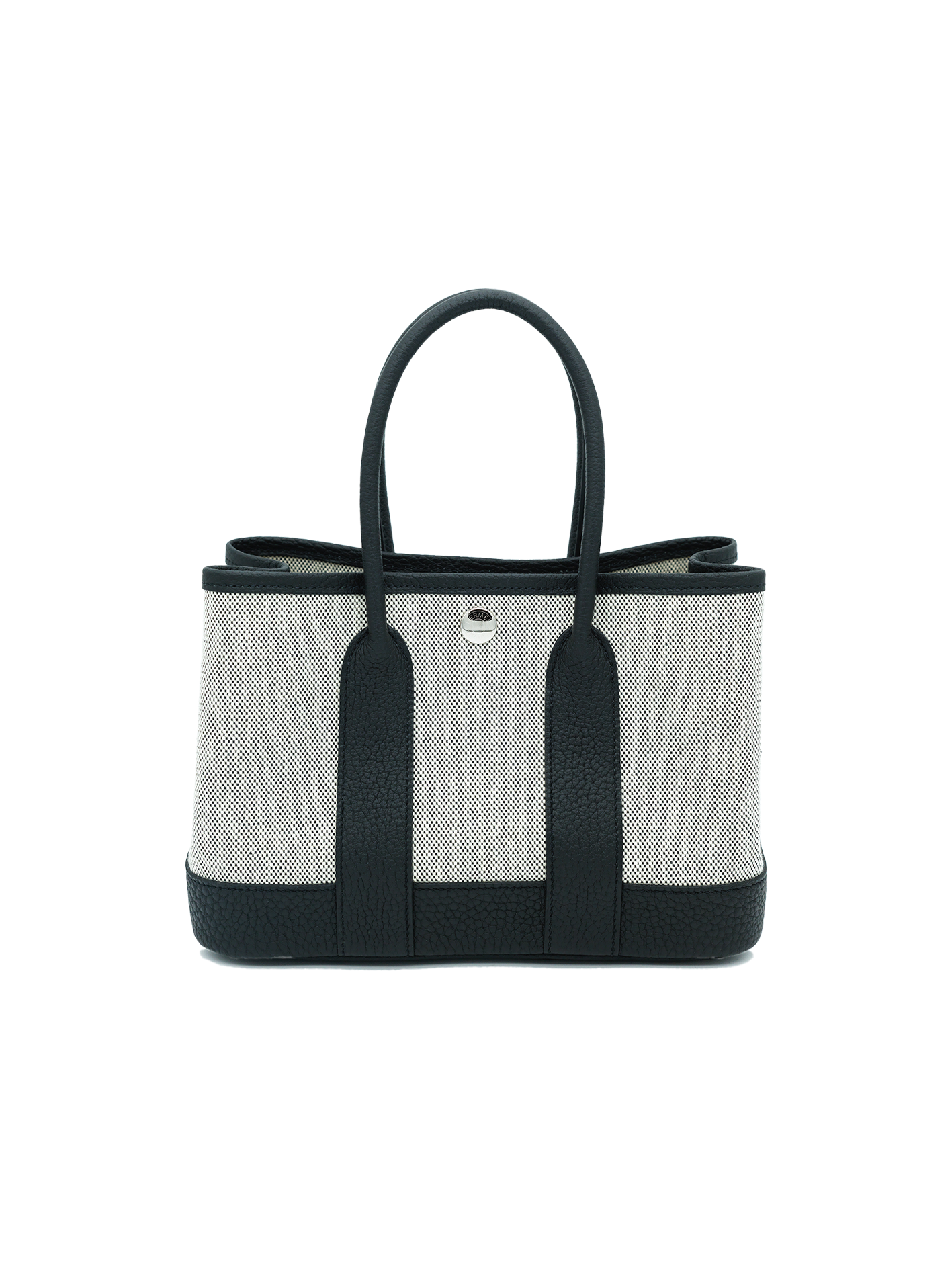 PRE-LOVED HERMÈS MINI GARDEN PARTY NEGONDA BLACK PHW