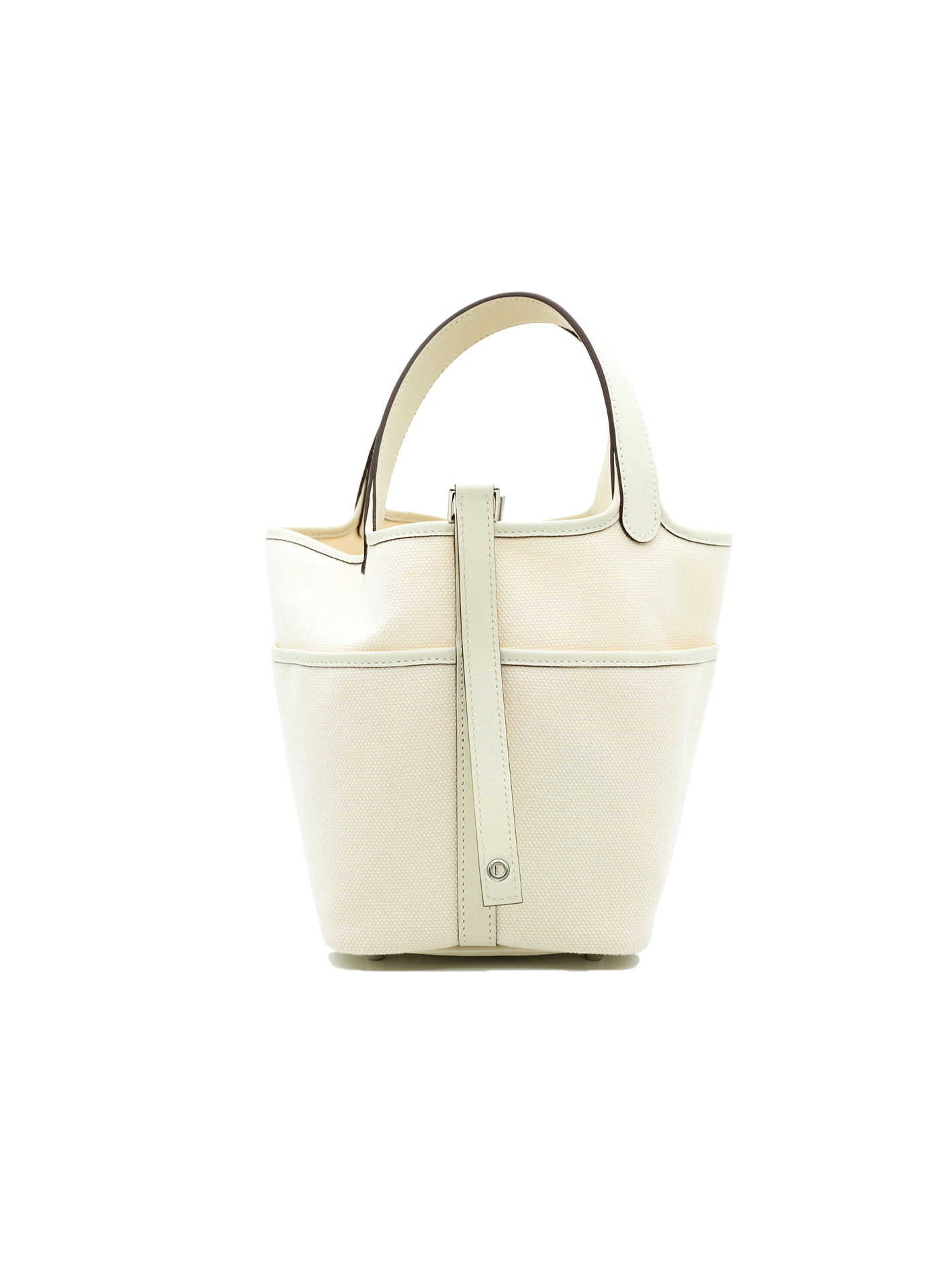 PRE-LOVED HERMÈS PICOTIN 18 CARGO SWIFT/ TOILE NATA PHW