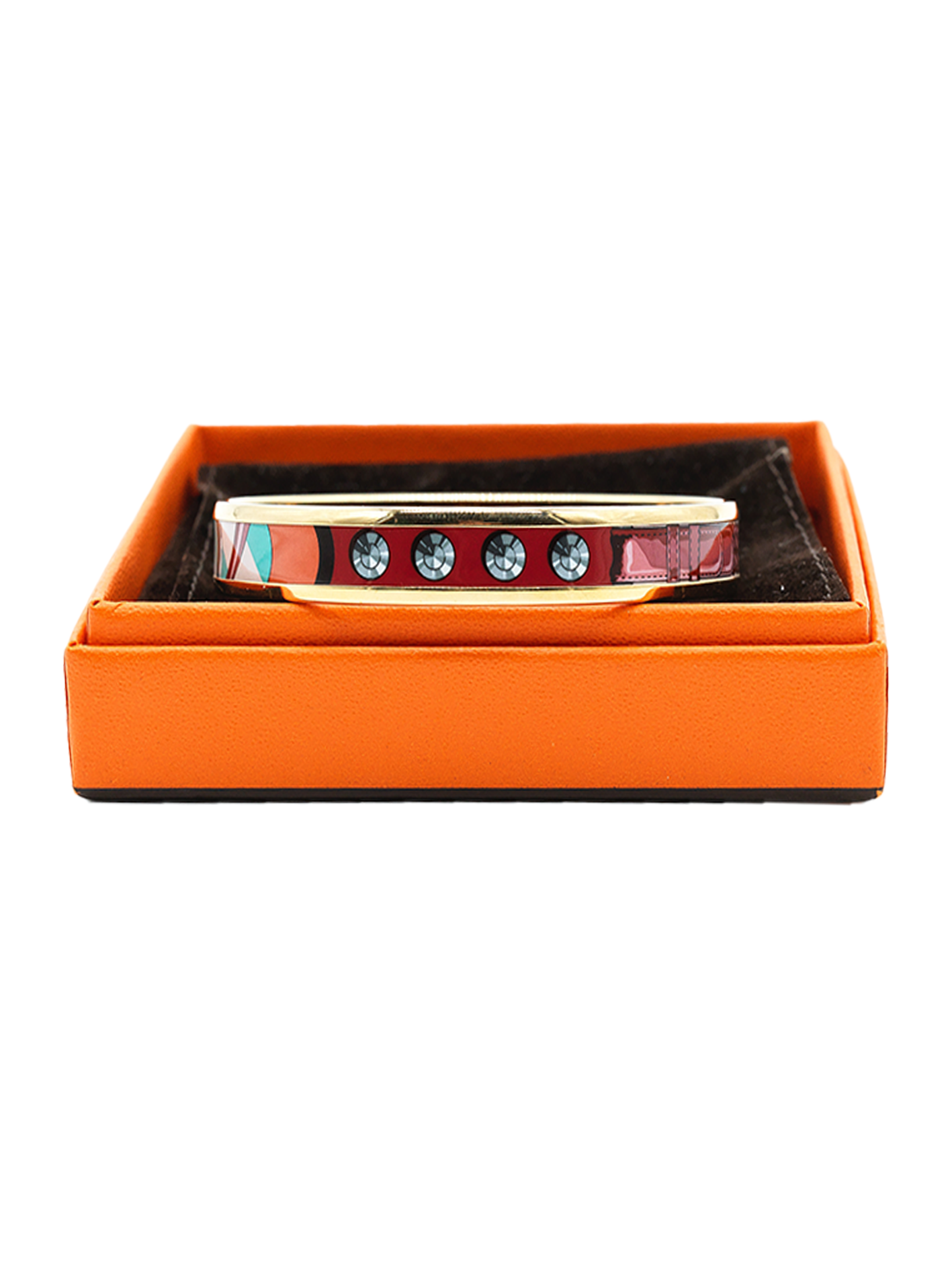 NEW HERMÈS EXPOSITION UNIVERSELLE BRACELET PINK GHW