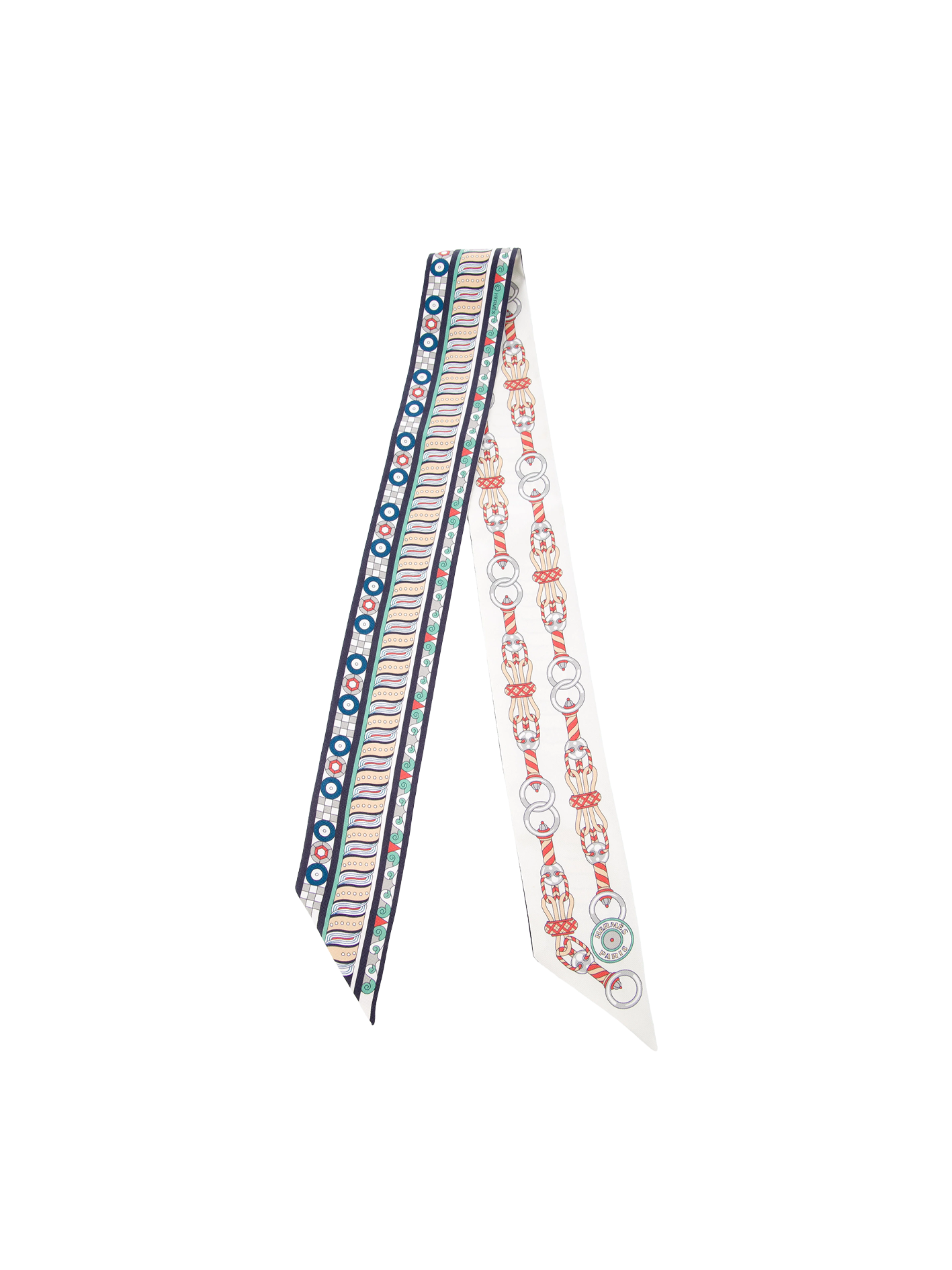 NEW HERMÈS FOULARD HARNAIS EN ROSACE TWILLY