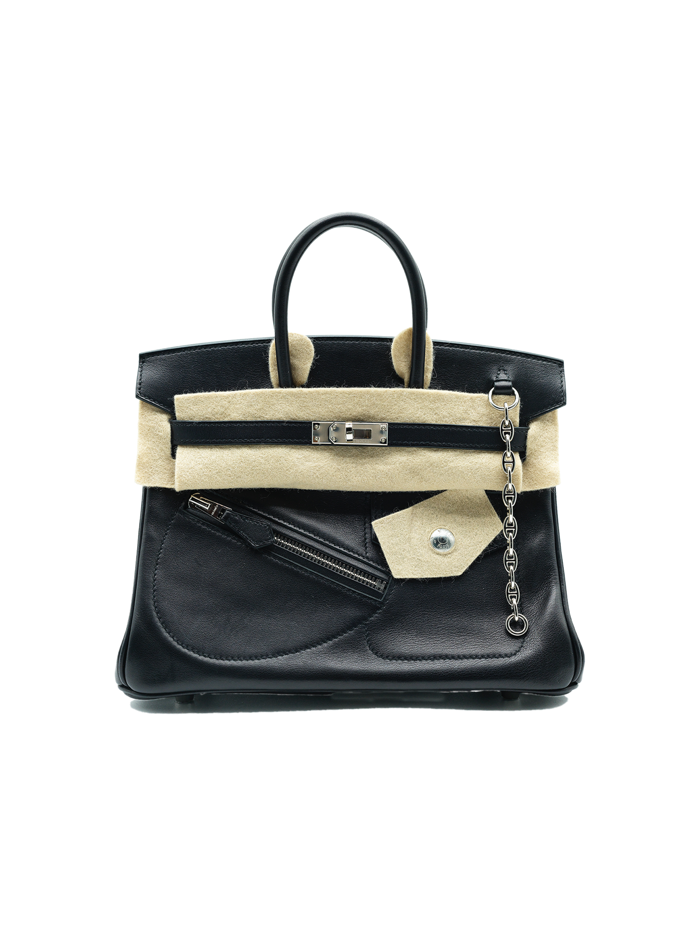 PRE-LOVED HERMÈS BIRKIN 25 VOLUPTO BLACK PHW