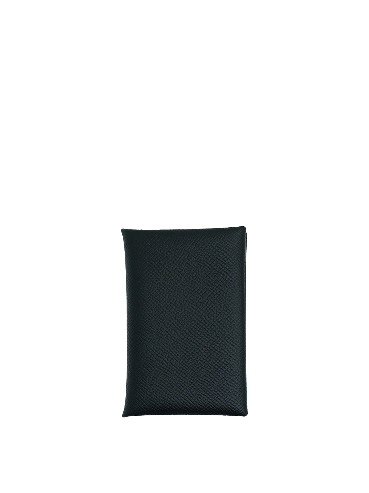 NEW HERMÈS CALVI DUO EPSOM BLACK PHW
