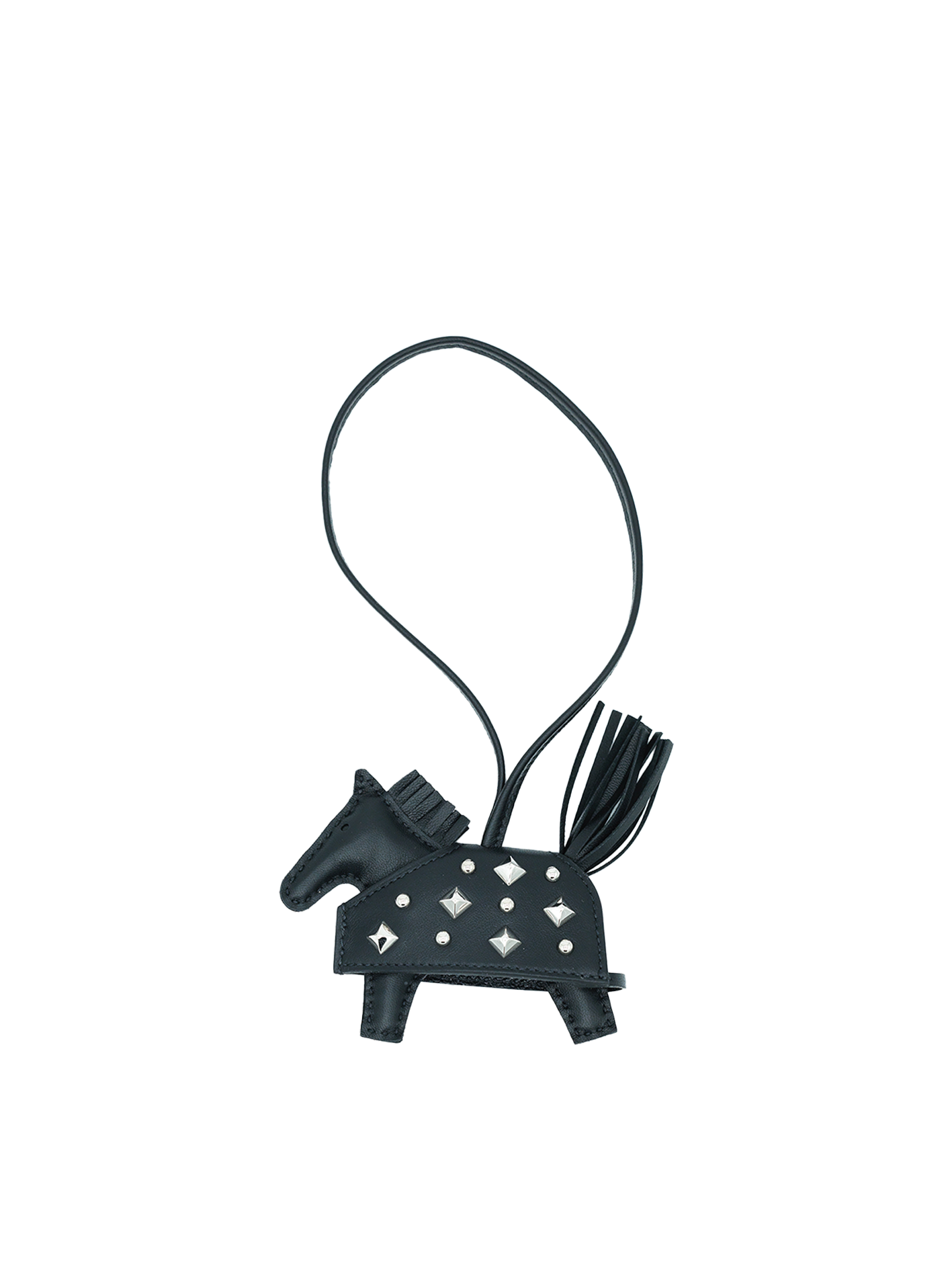 PRE-LOVED HERMÈS RODEO ROBEO ROCK CHARM NOIR SWIFT