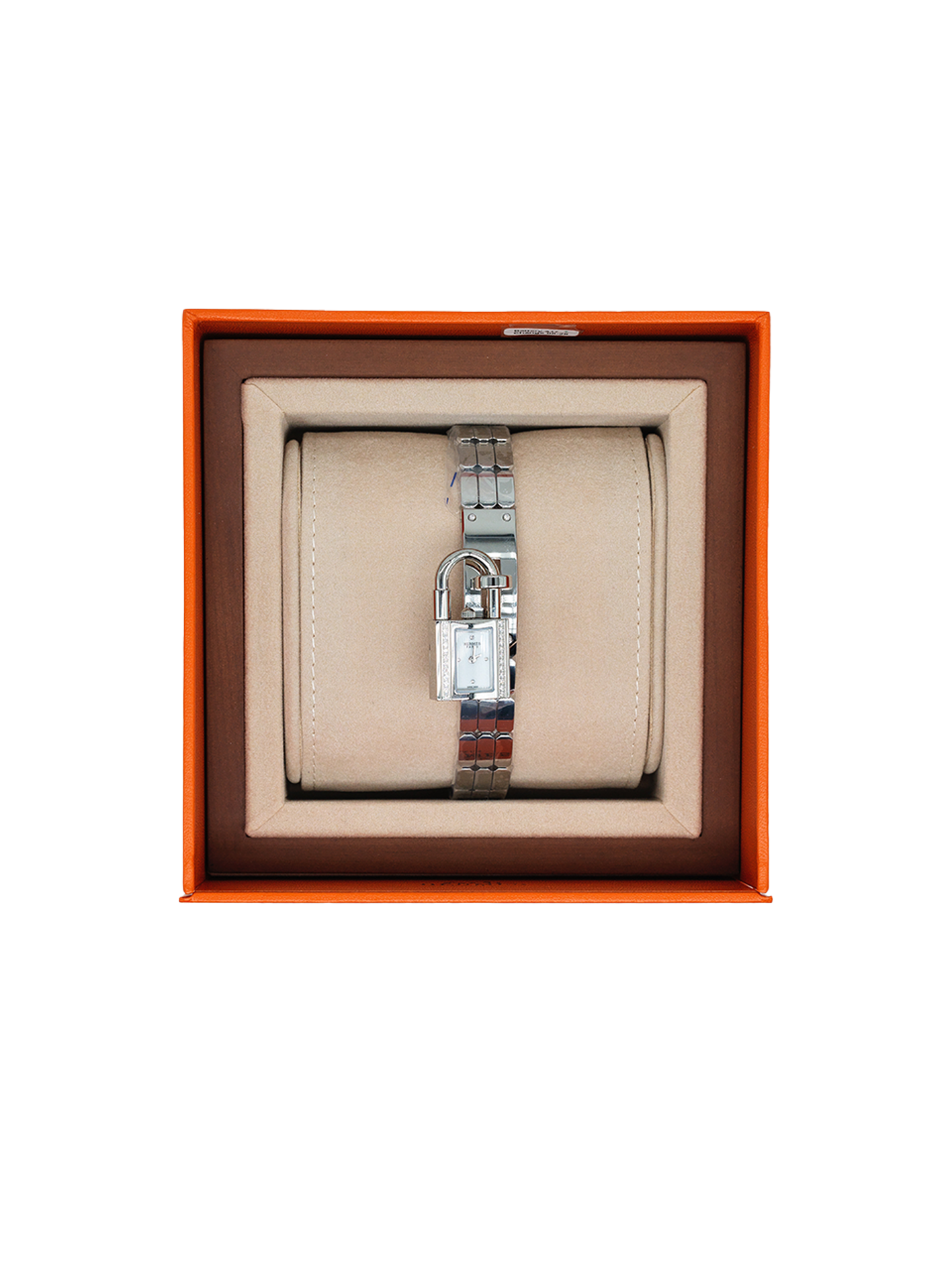 NEW HERMÈS KELLY WATCH WHITE GOLD WITH DIAMOND