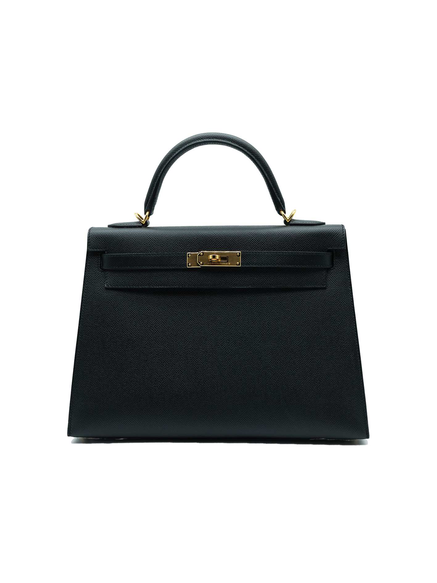 PRE-LOVED HERMÈS KELLY 32 EPSOM BLACK GHW