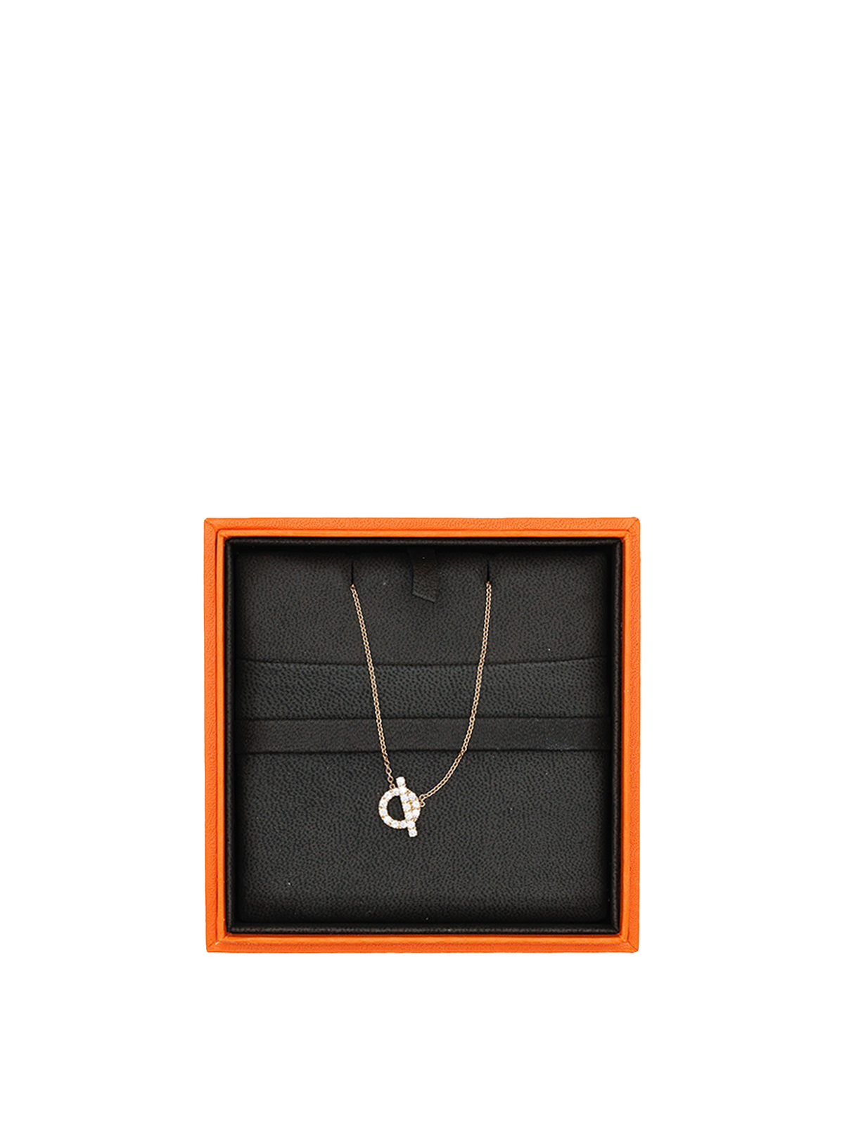 PRE-LOVED HERMÈS FINESSE PENDANT WITH DIAMOND RGHW