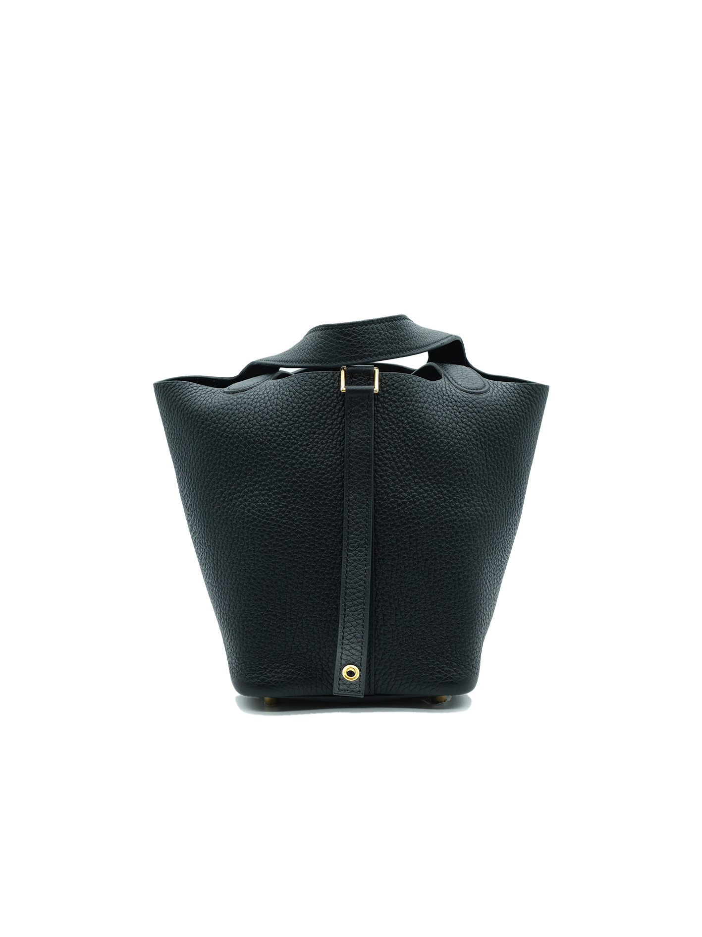PRE-LOVED HERMÈS PICOTIN 18 TAURILLON CLEMENCE BLACK GHW