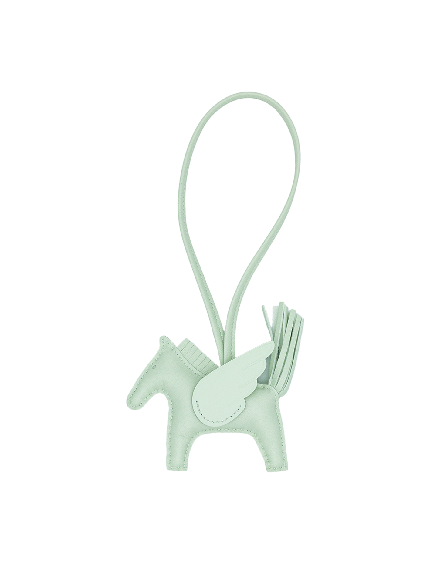 NEW HERMÈS RODEO PEGASE CHARM VERT FIZZ SWIFT