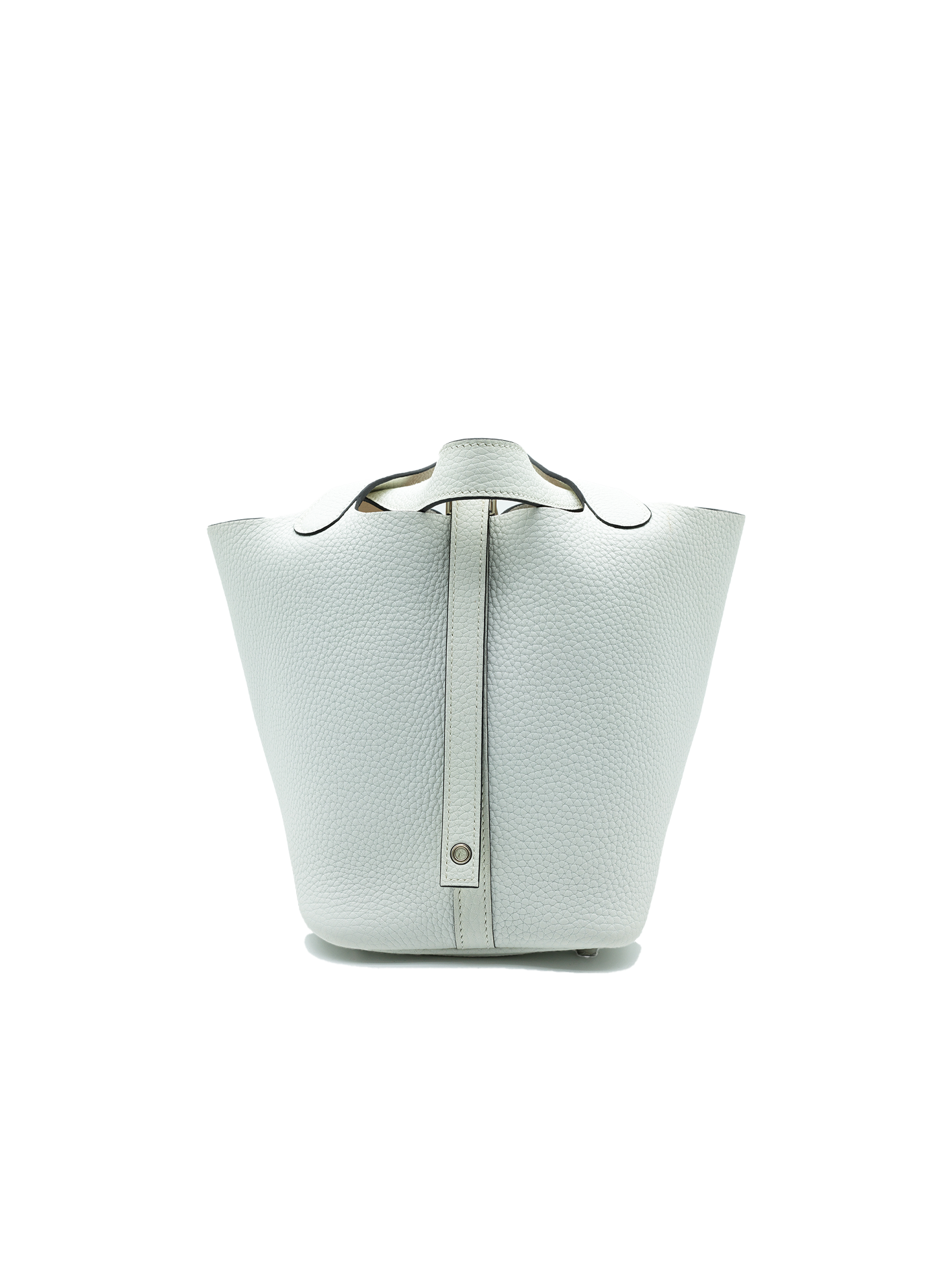 NEW HERMES PICOTIN 18 TAURILLON CLEMENCE NEW WHITE PHW
